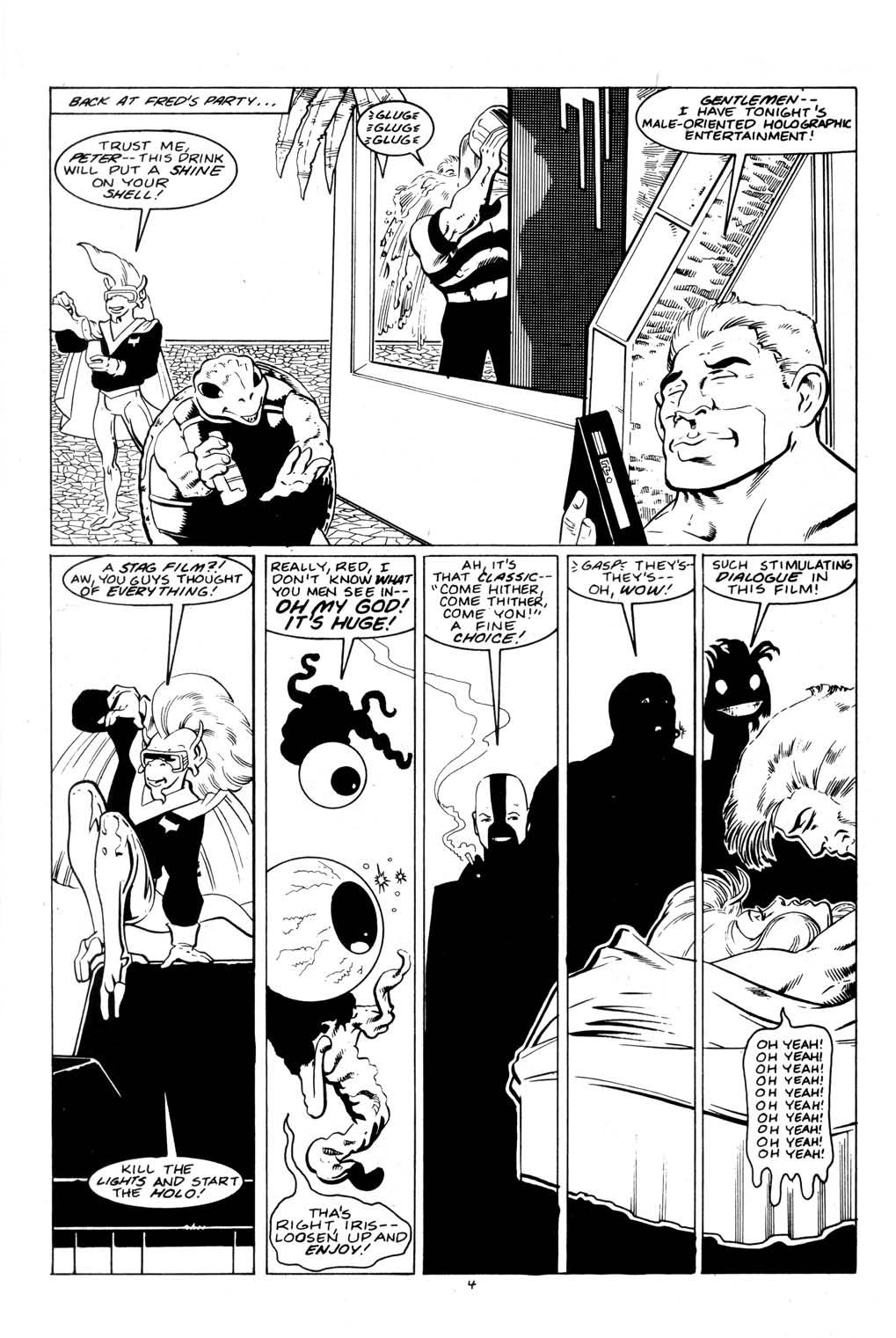 Read online Aristocratic Xtraterrestrial Time-Traveling Thieves comic -  Issue #12 - 6