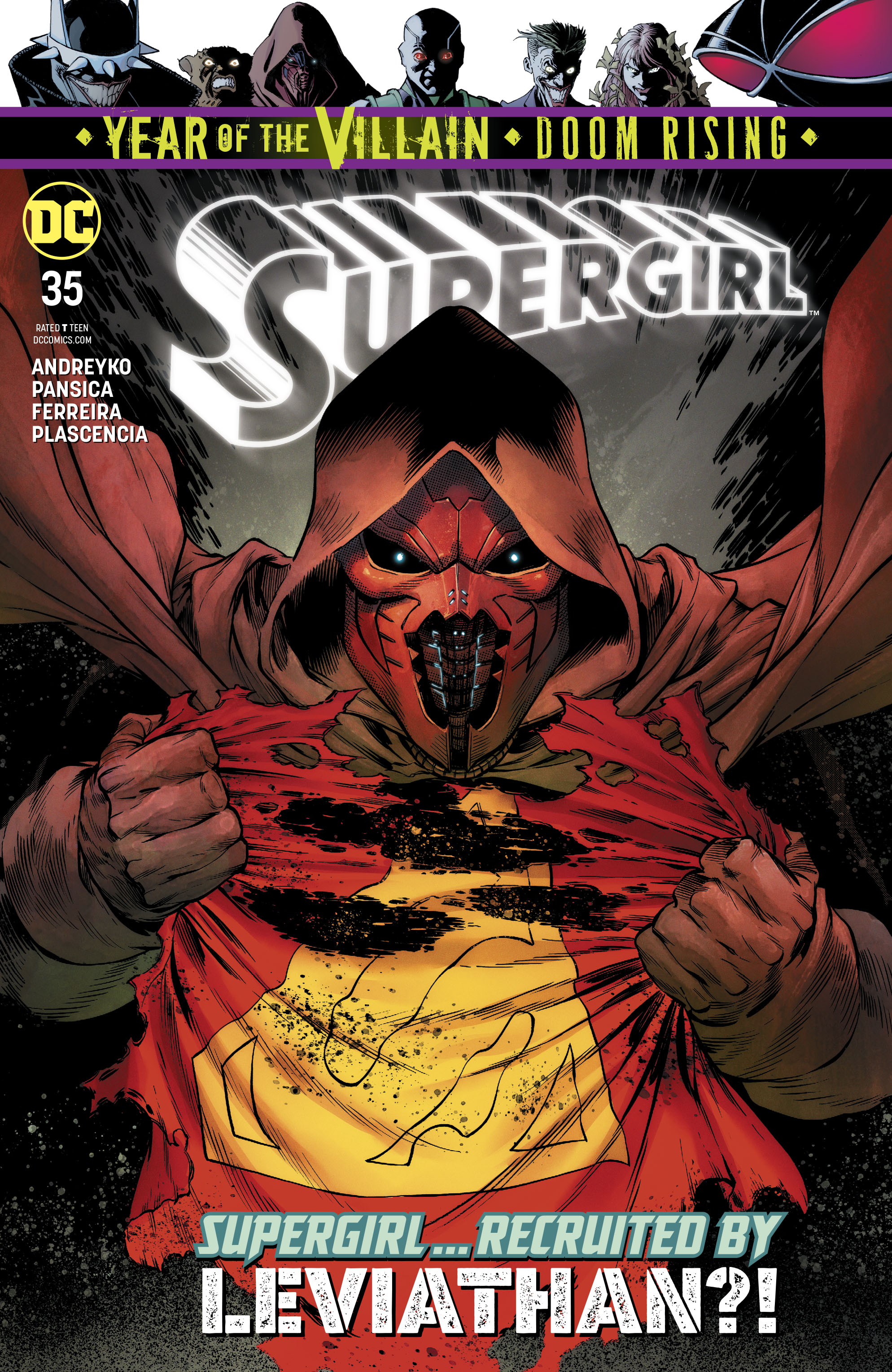 Read online Supergirl (2016) comic -  Issue #35 - 1