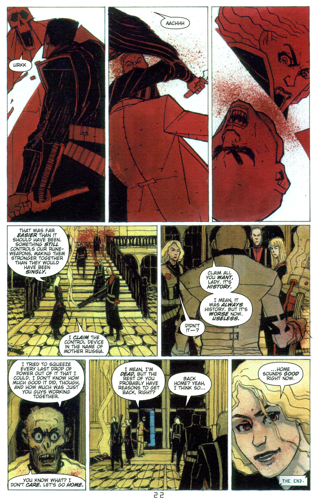 Read online CVO: Covert Vampiric Operations - Artifact comic -  Issue #3 - 24