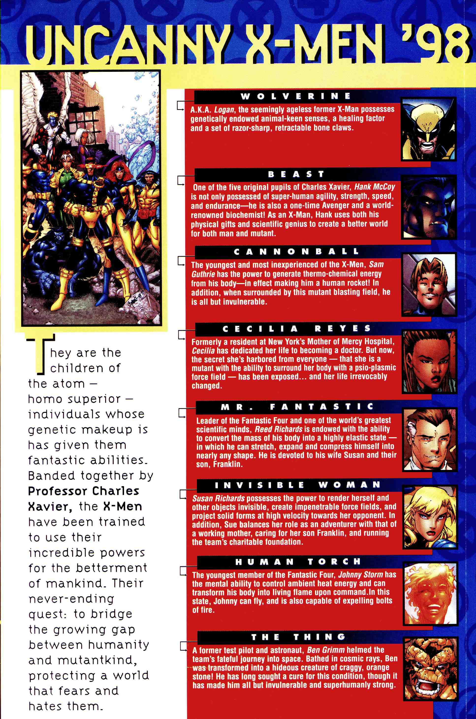 Read online X-Men Annual comic -  Issue #22 - 2