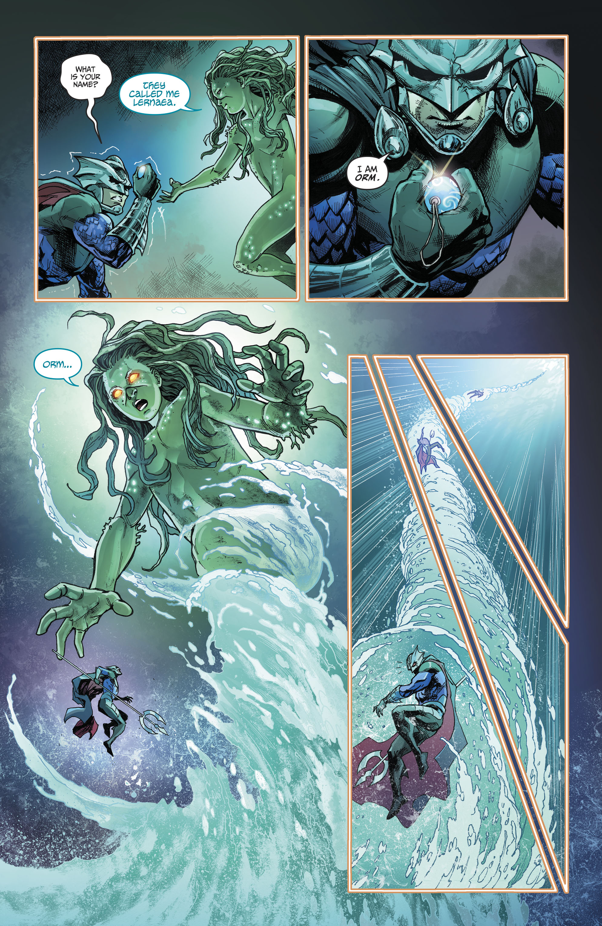 Read online Ocean Master: Year of the Villain comic -  Issue # Full - 20