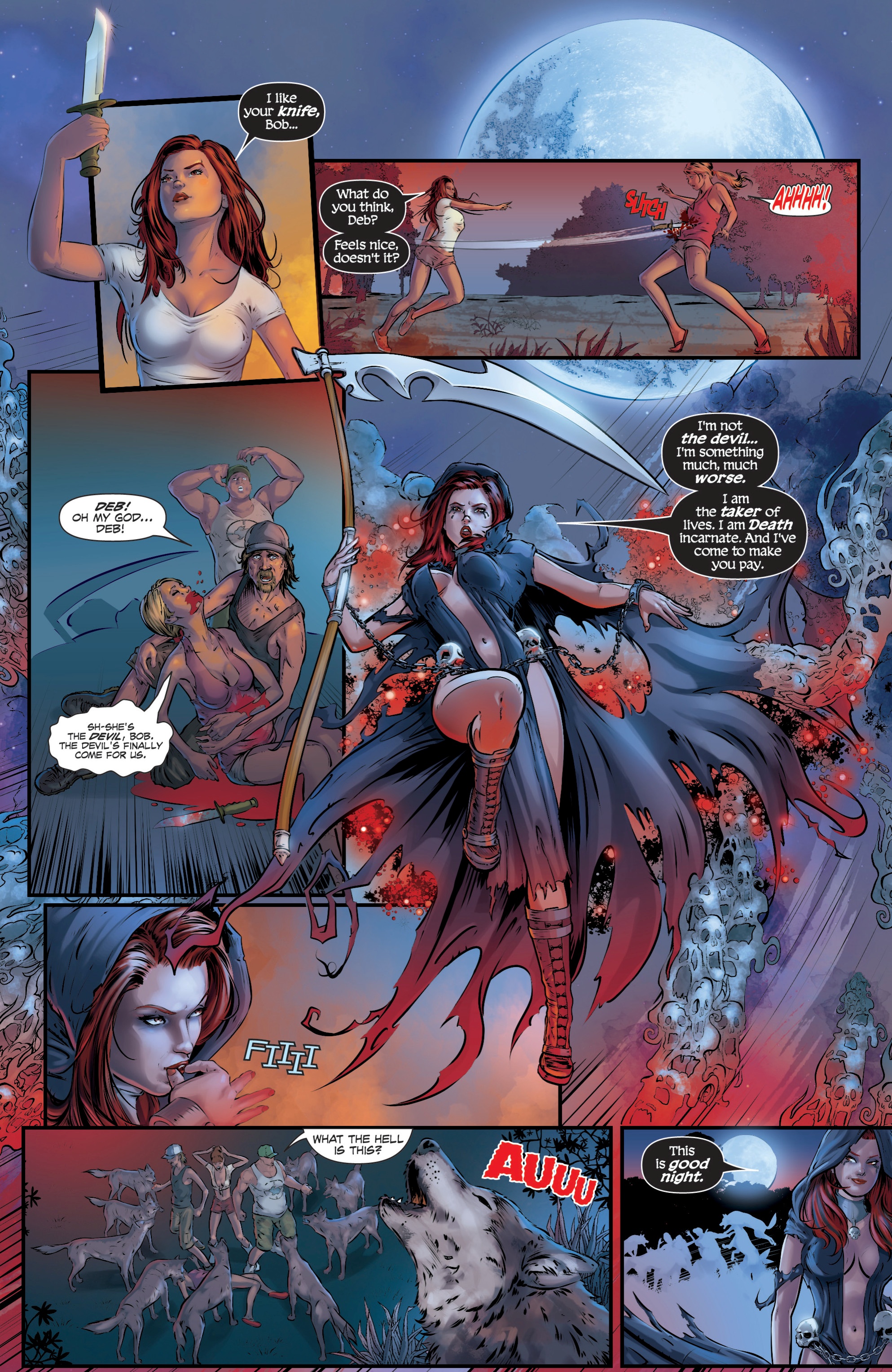Read online Grimm Fairy Tales presents Death comic -  Issue # Full - 7