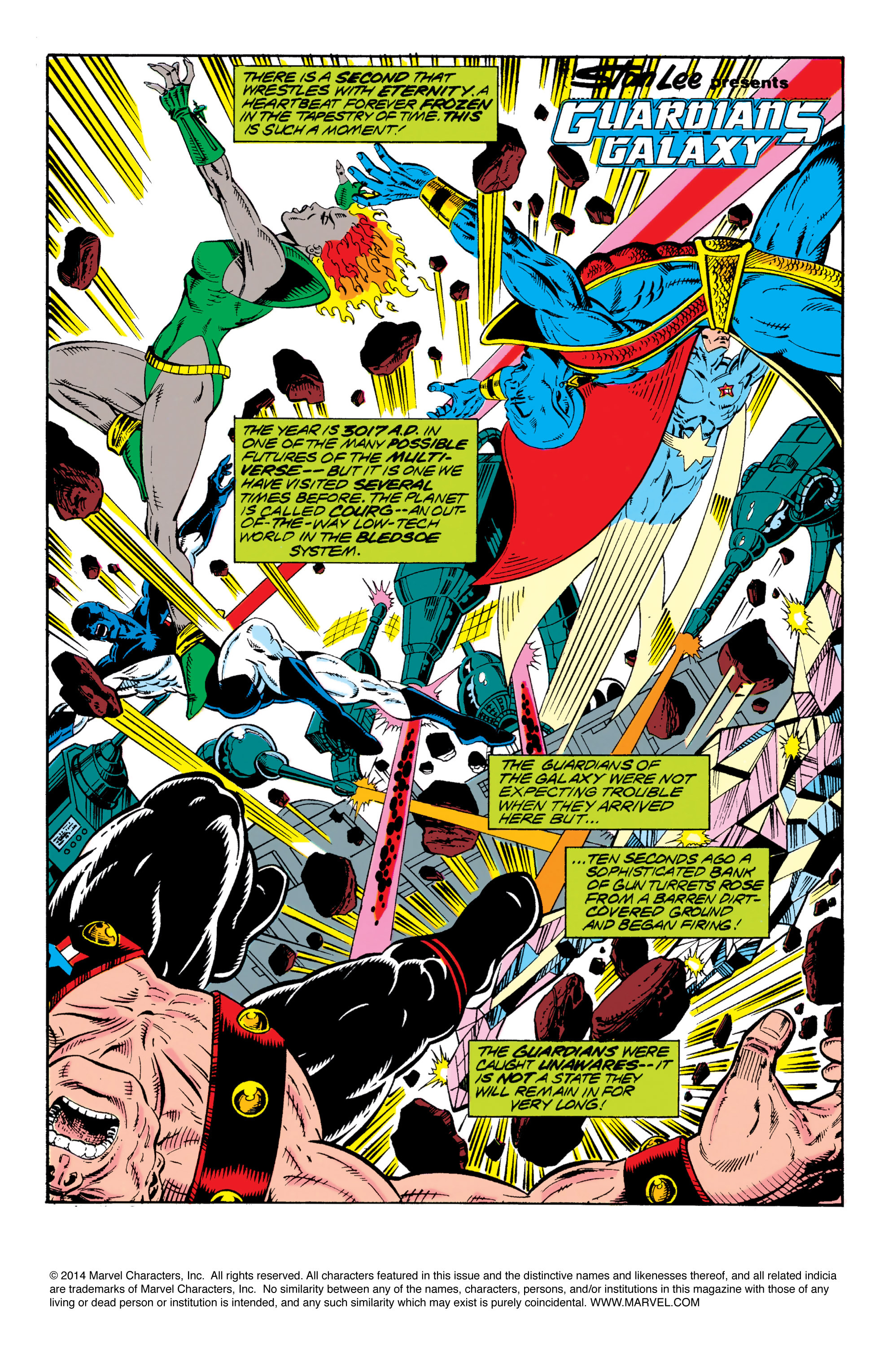 Read online Guardians of the Galaxy (1990) comic -  Issue # _TPB Guardians of the Galaxy by Jim Valentino 1 (Part 1) - 3