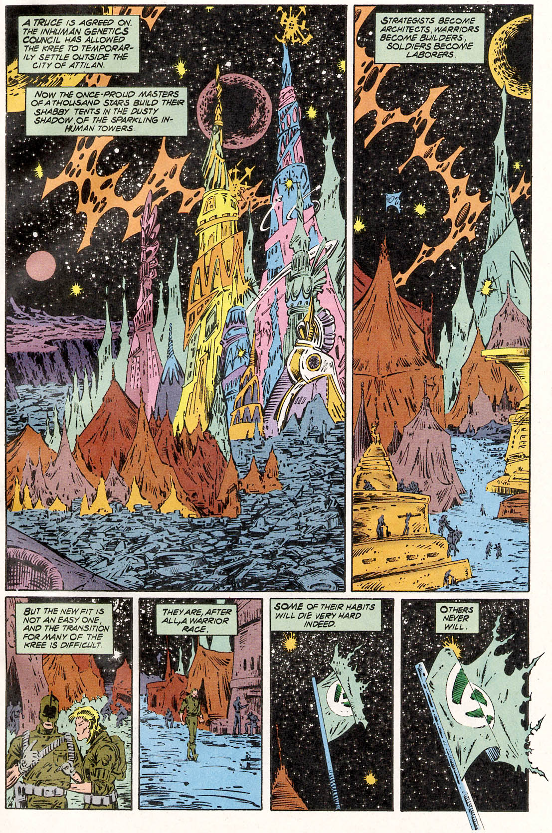 Read online Inhumans: The Great Refuge comic -  Issue # Full - 9