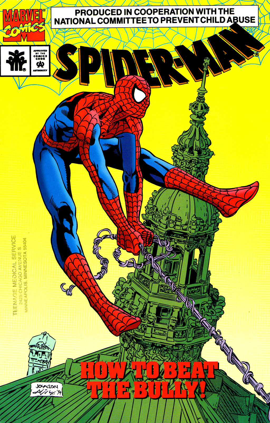 Read online Spider-Man "How to Beat the Bully" / Jubilee "Peer Pressure" comic -  Issue # Full - 11