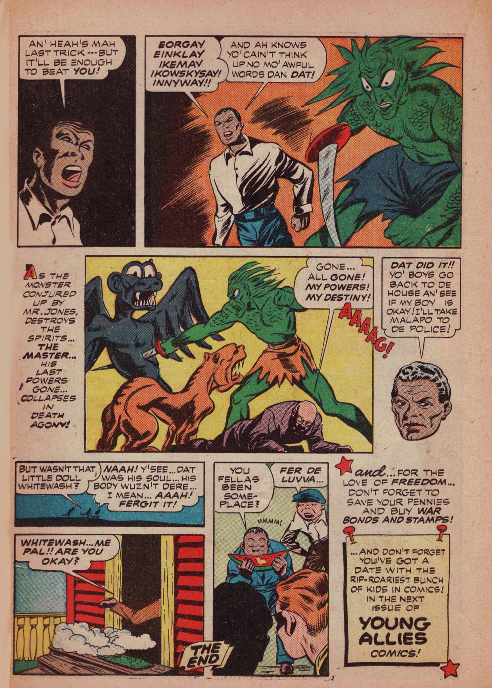 Read online Young Allies Comics comic -  Issue #10 - 26