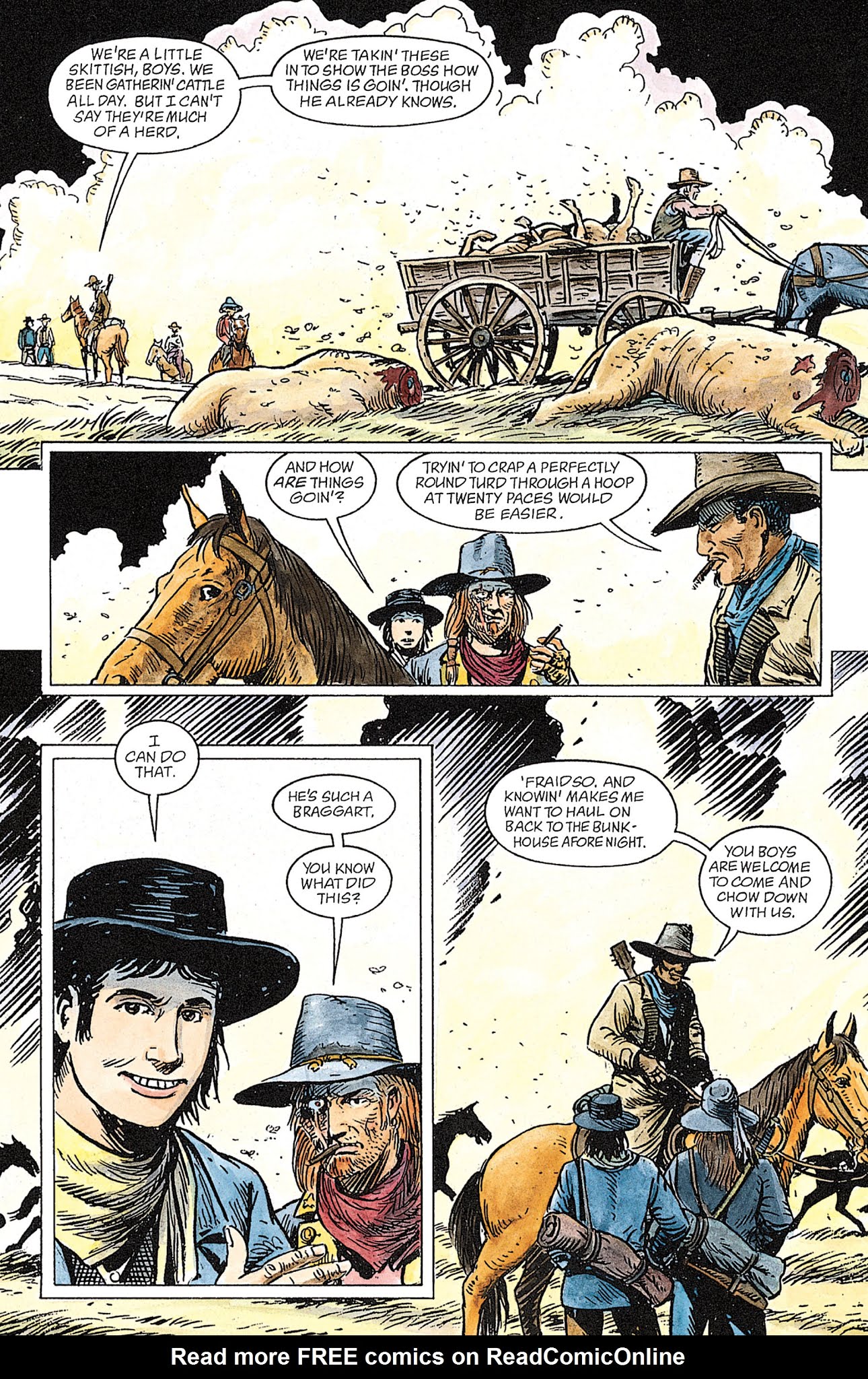 Read online Jonah Hex: Shadows West comic -  Issue # TPB (Part 3) - 3