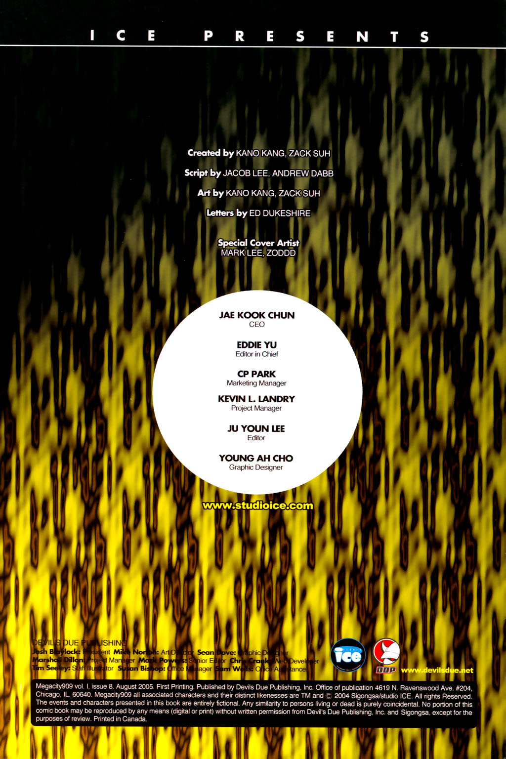Read online Megacity 909 comic -  Issue #8 - 3