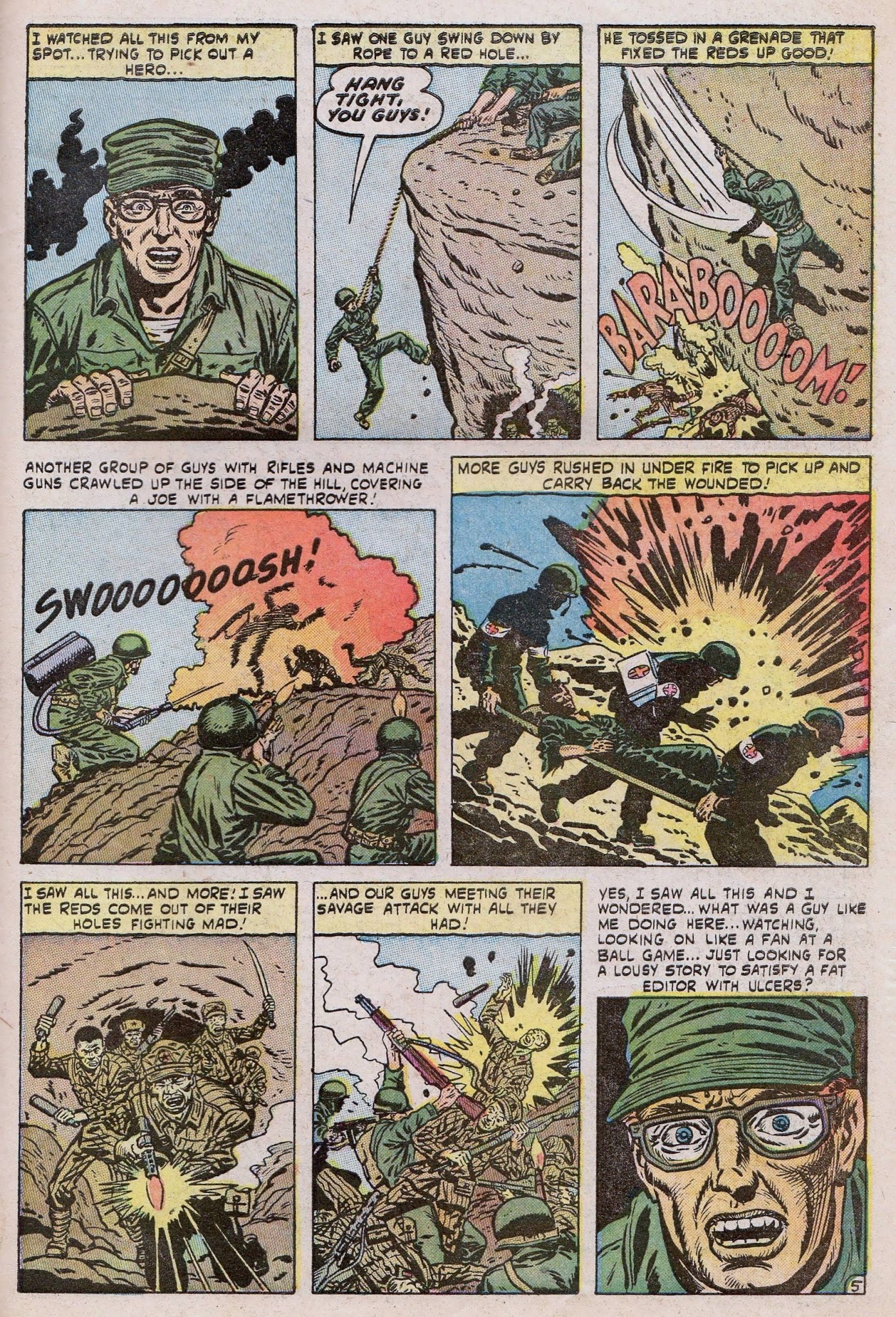 Read online War Comics comic -  Issue #21 - 31