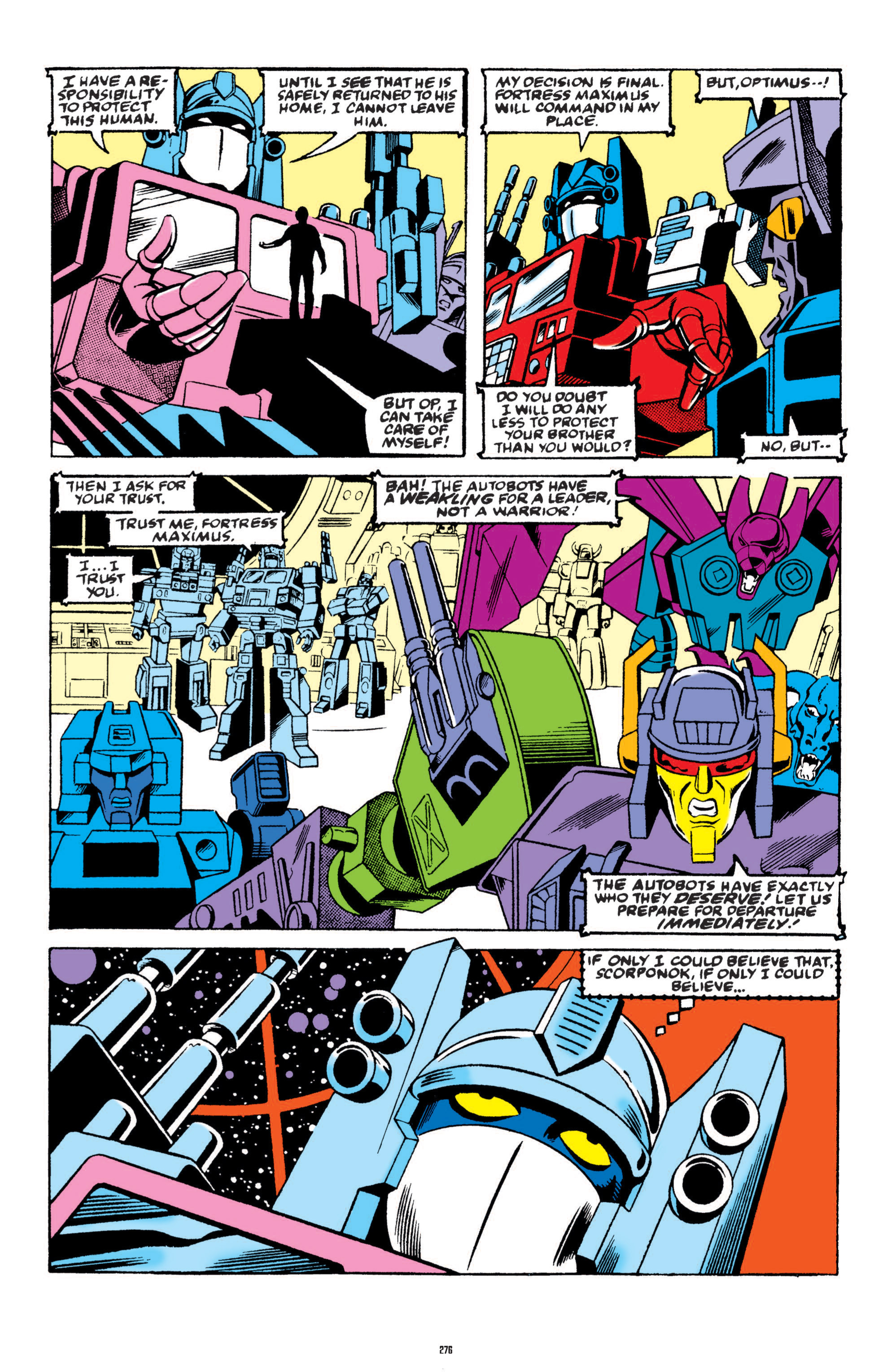 Read online The Transformers Classics comic -  Issue # TPB 4 - 277