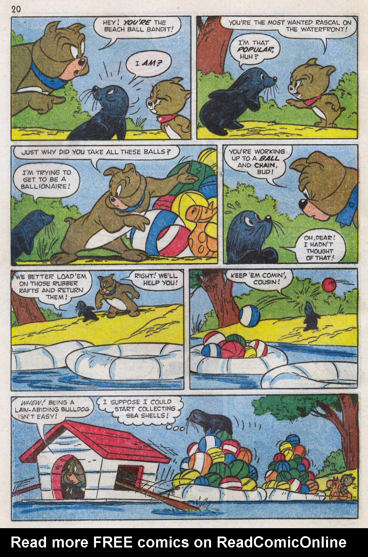 Read online Tom and Jerry's Summer Fun comic -  Issue #3 - 23