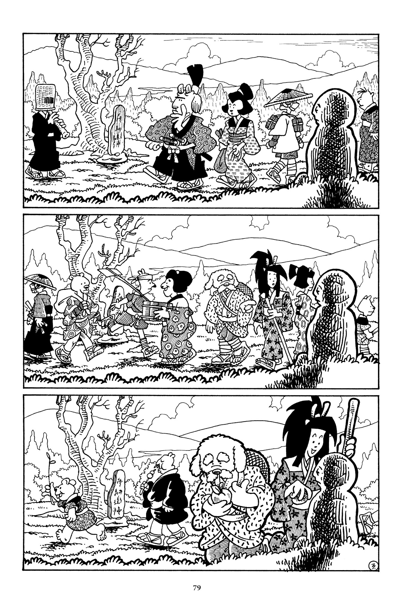 Read online The Usagi Yojimbo Saga comic -  Issue # TPB 1 - 76