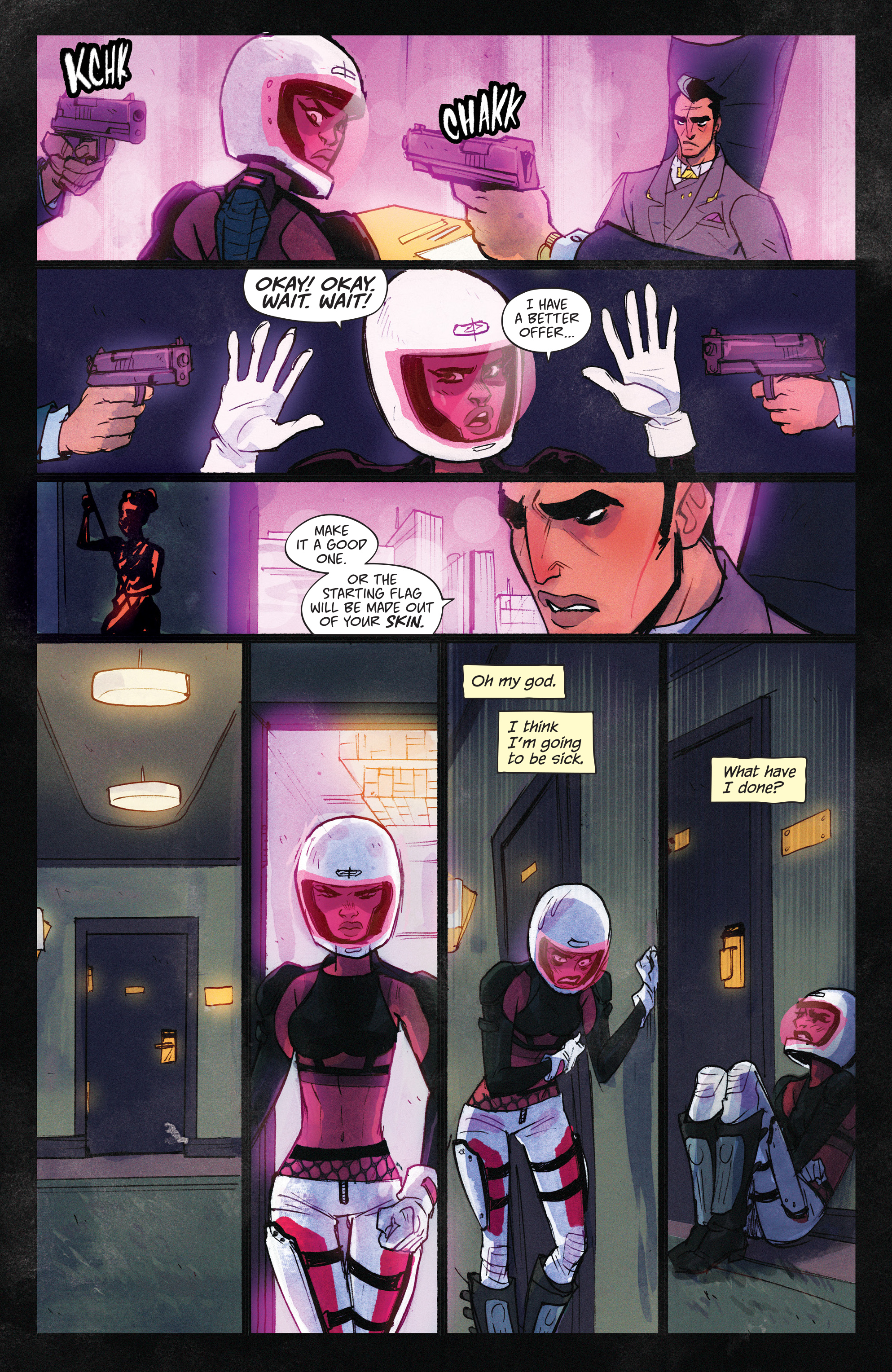 Read online Motor Crush comic -  Issue #2 - 22