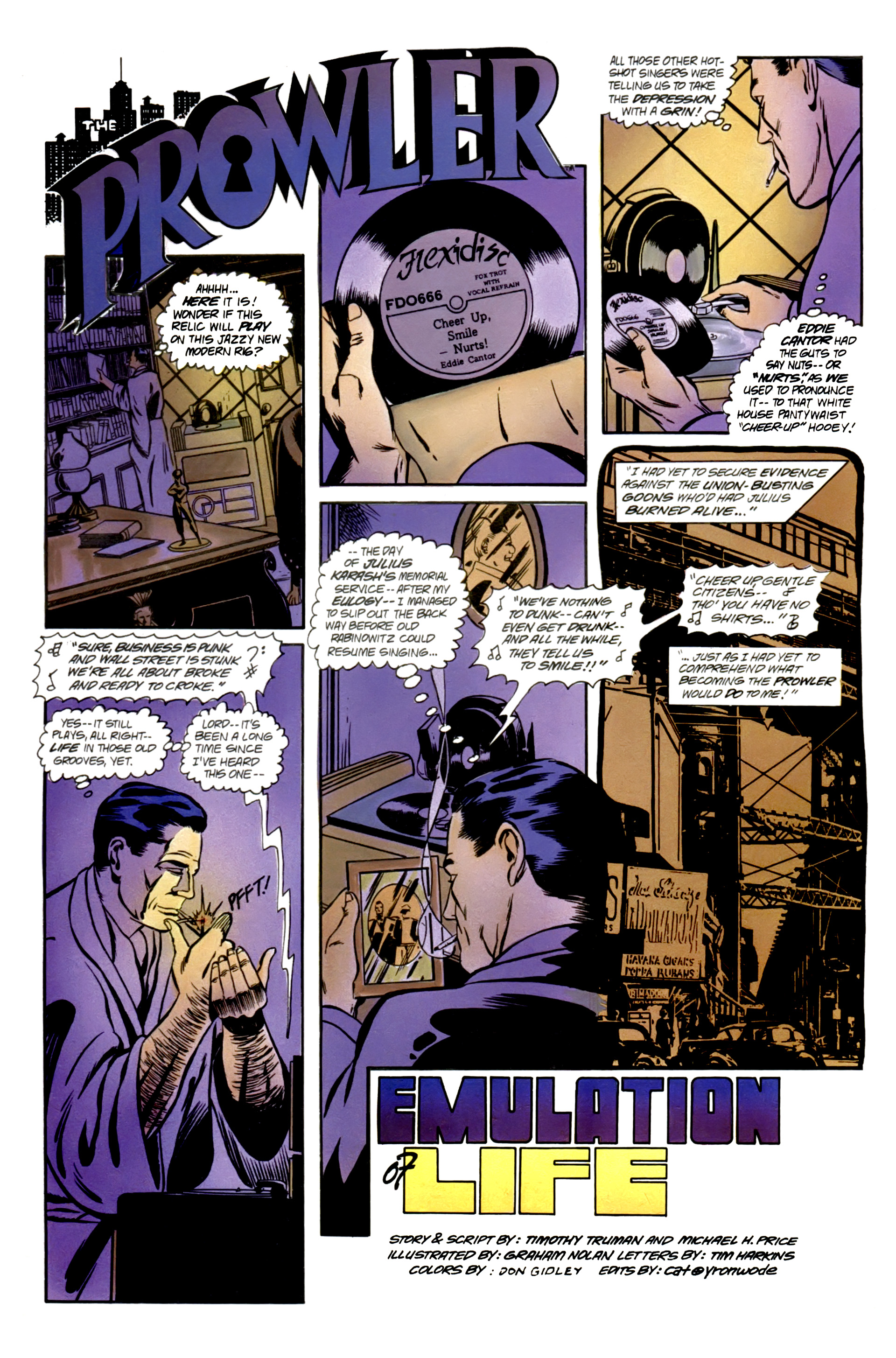 Read online Prowler (1987) comic -  Issue #4 - 12
