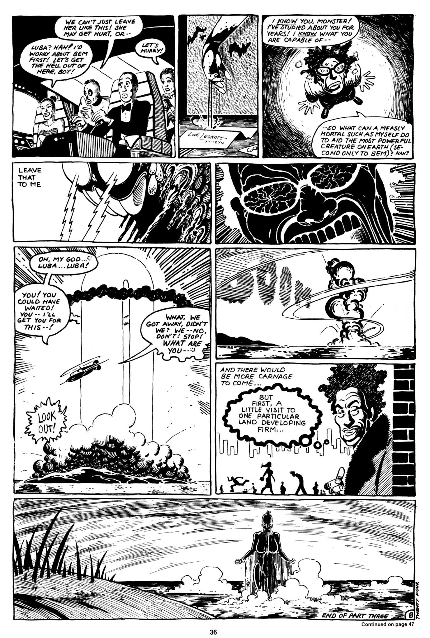 Read online Love and Rockets (1982) comic -  Issue #1 - 36