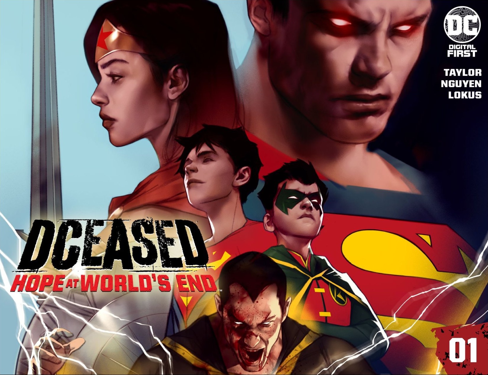 Read online DCeased: Hope At World's End comic -  Issue #1 - 1