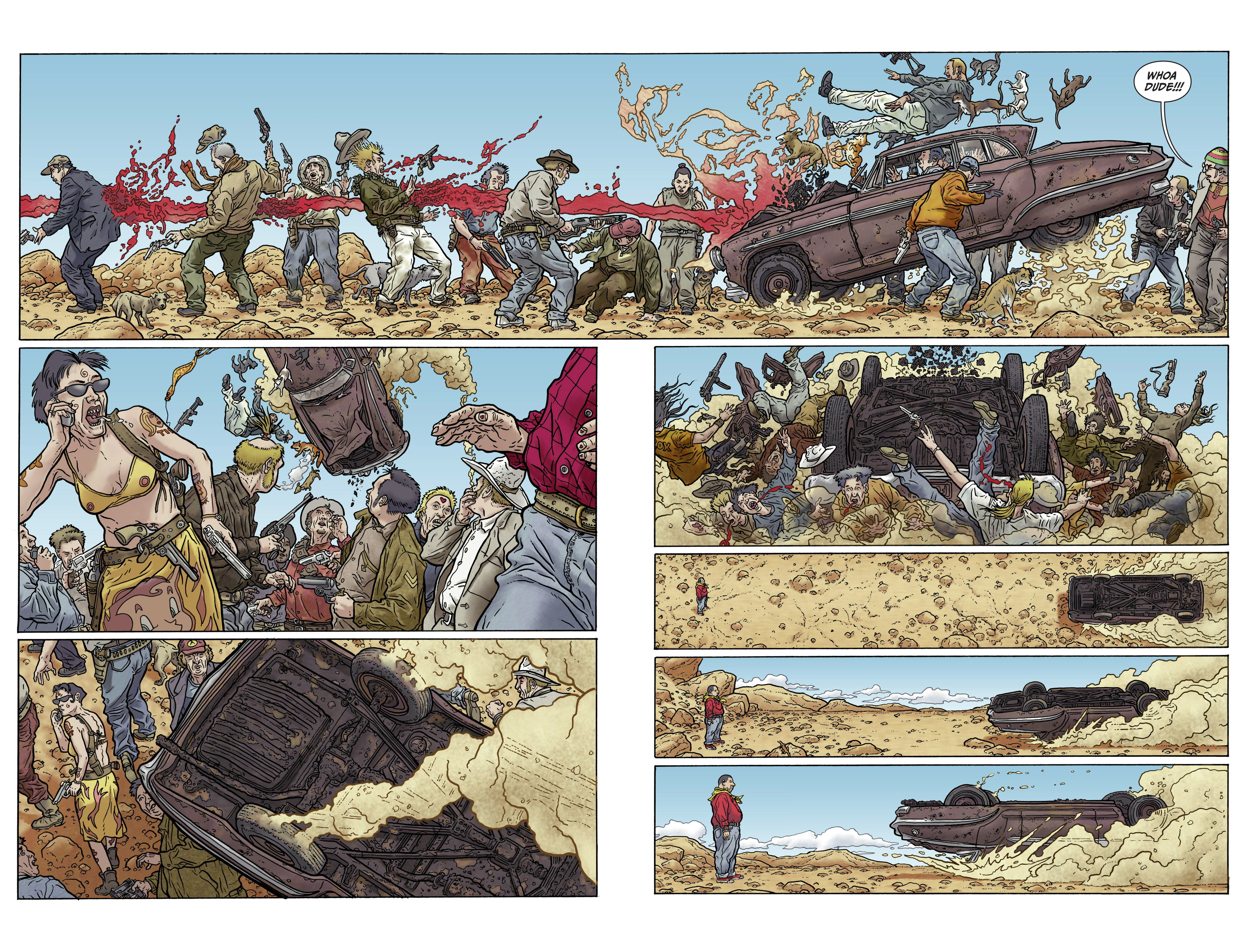 Read online Shaolin Cowboy comic -  Issue #2 - 19