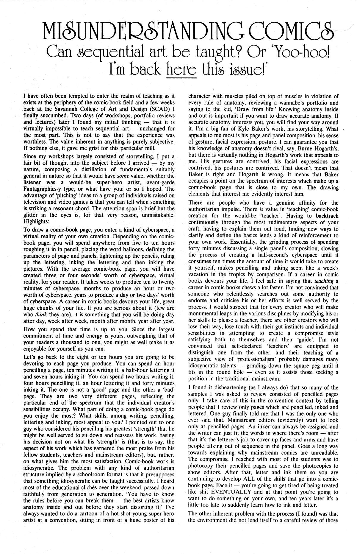 Cerebus Issue #194 #193 - English 27