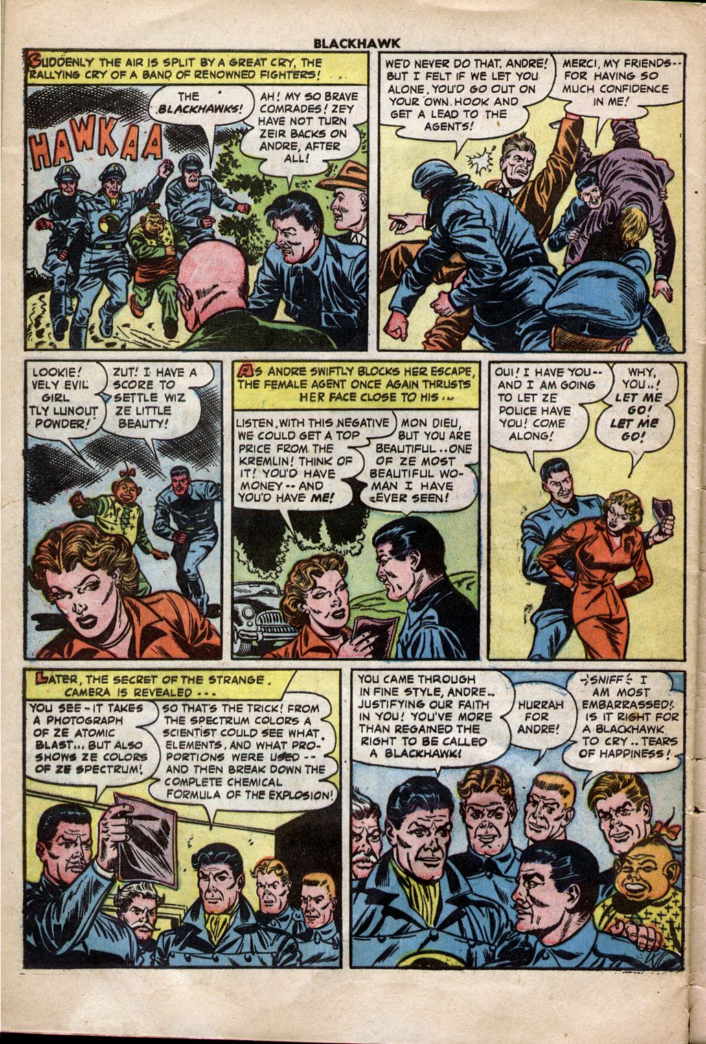 Read online Blackhawk (1957) comic -  Issue #70 - 32