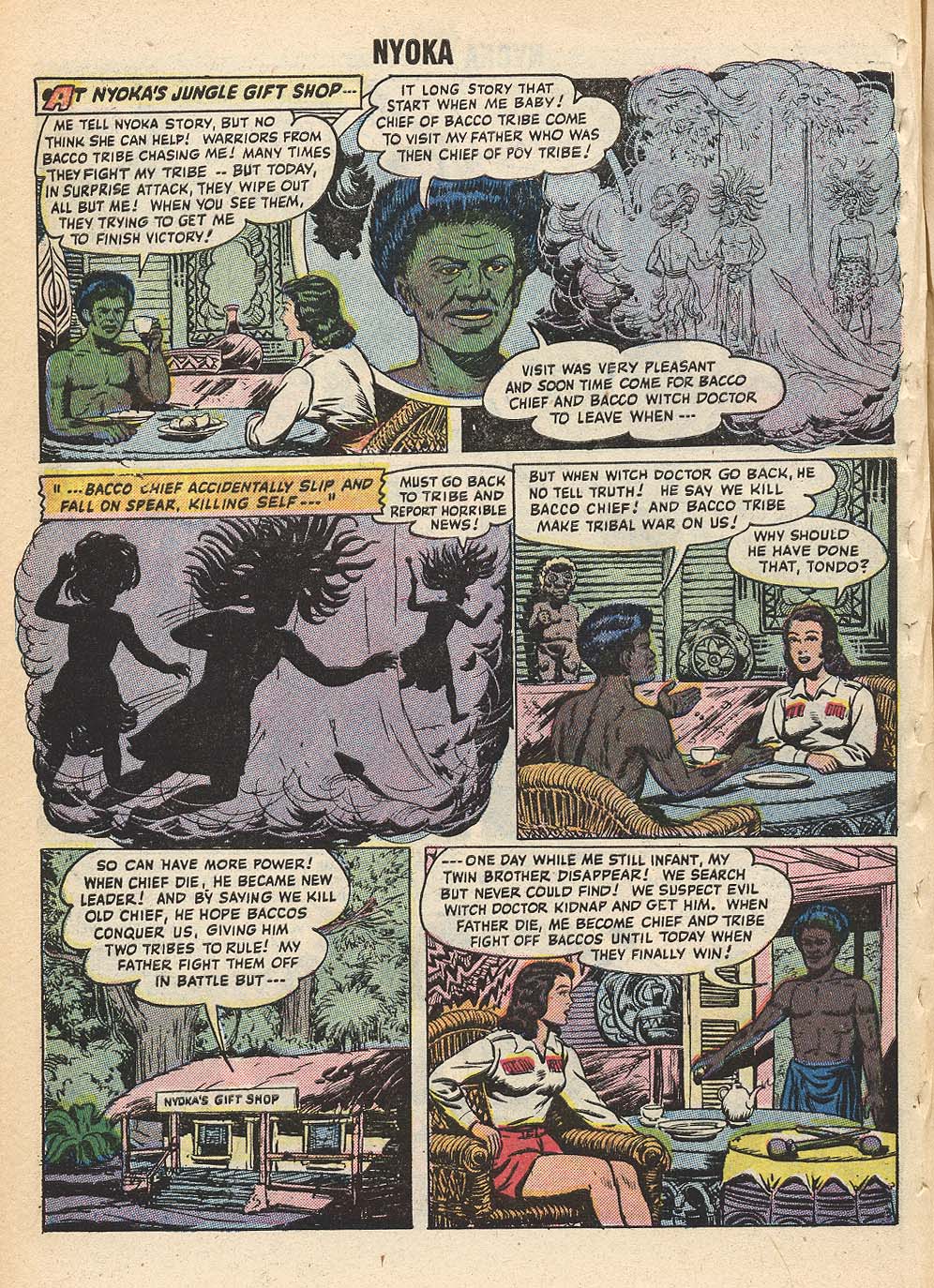 Read online Nyoka the Jungle Girl (1955) comic -  Issue #17 - 28