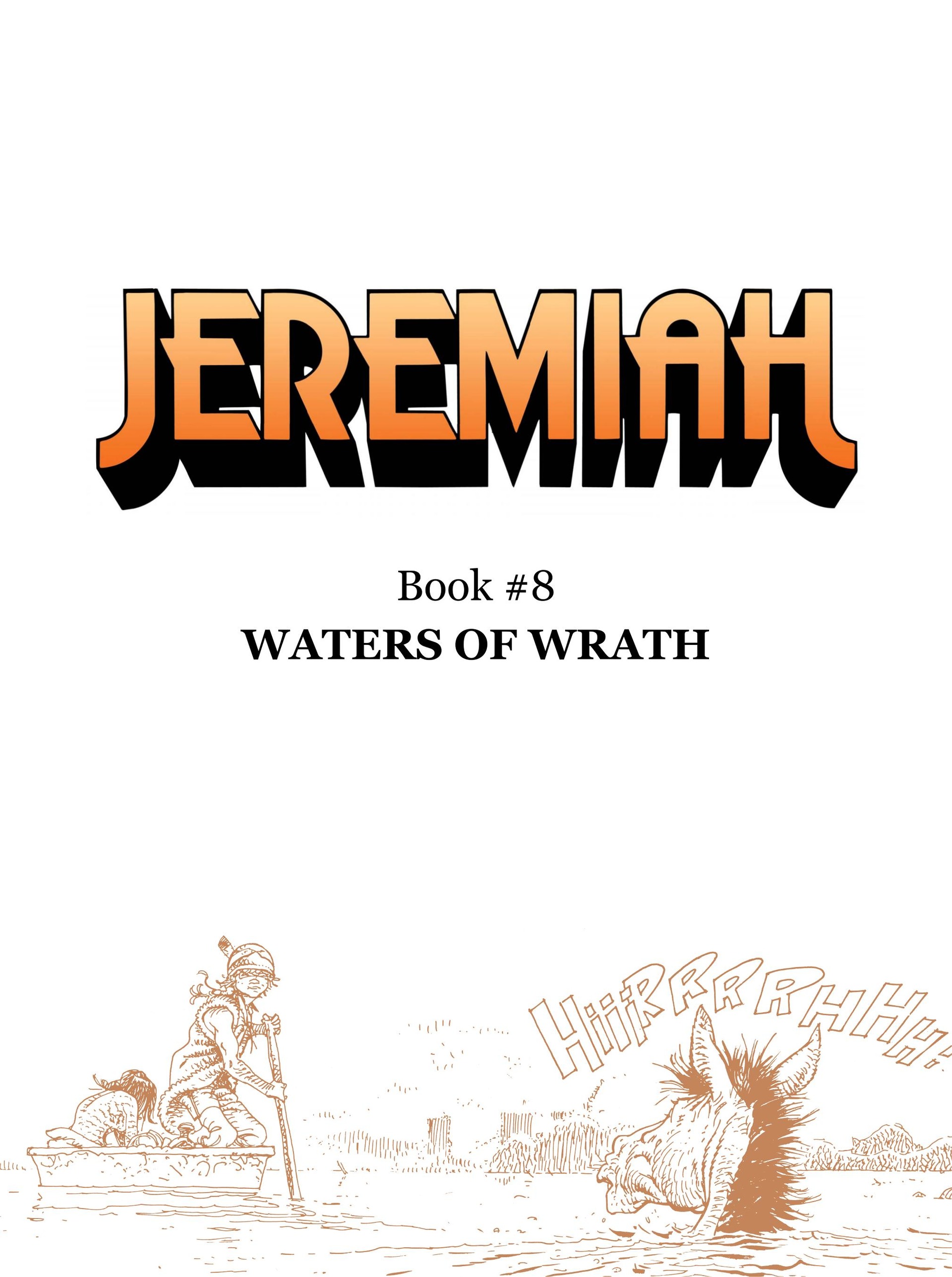 Read online Jeremiah comic -  Issue #8 - 2