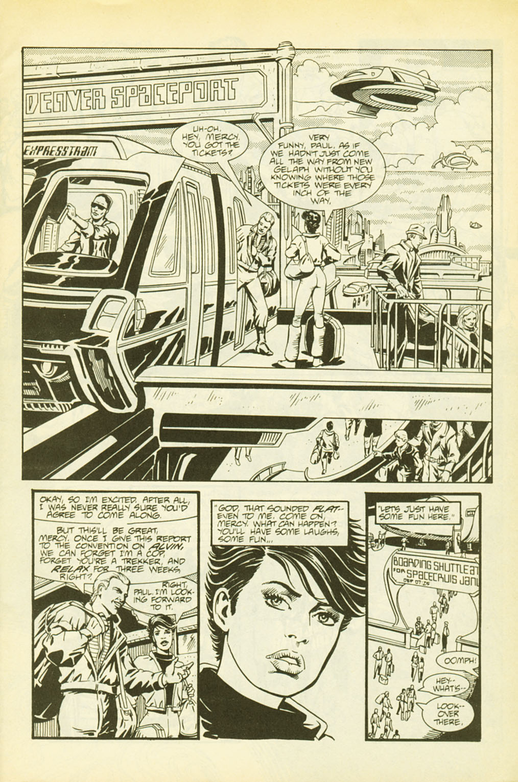 Read online Trekker comic -  Issue #4 - 3