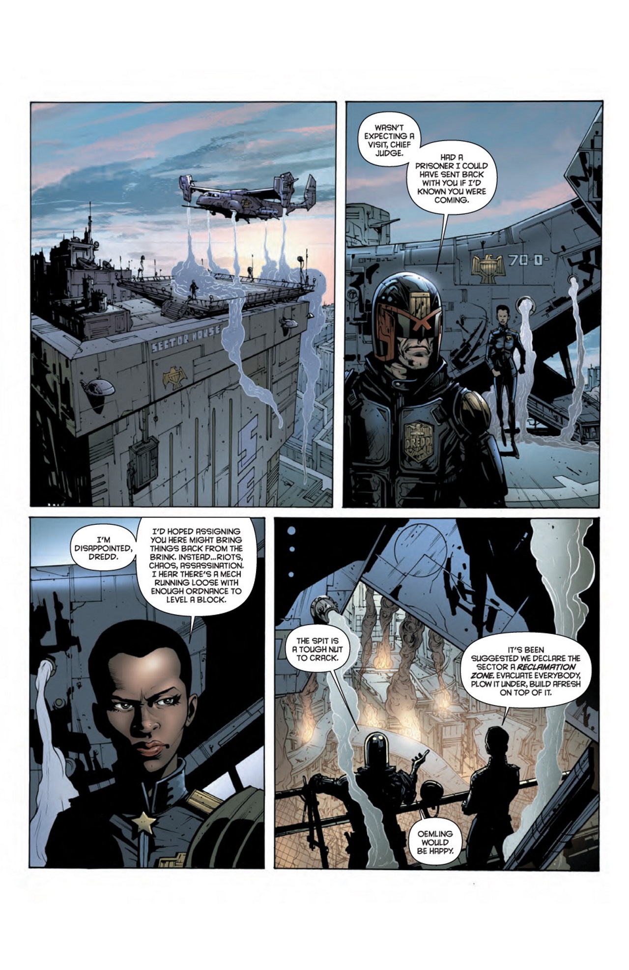 Read online Dredd: Uprise comic -  Issue #1 - 30