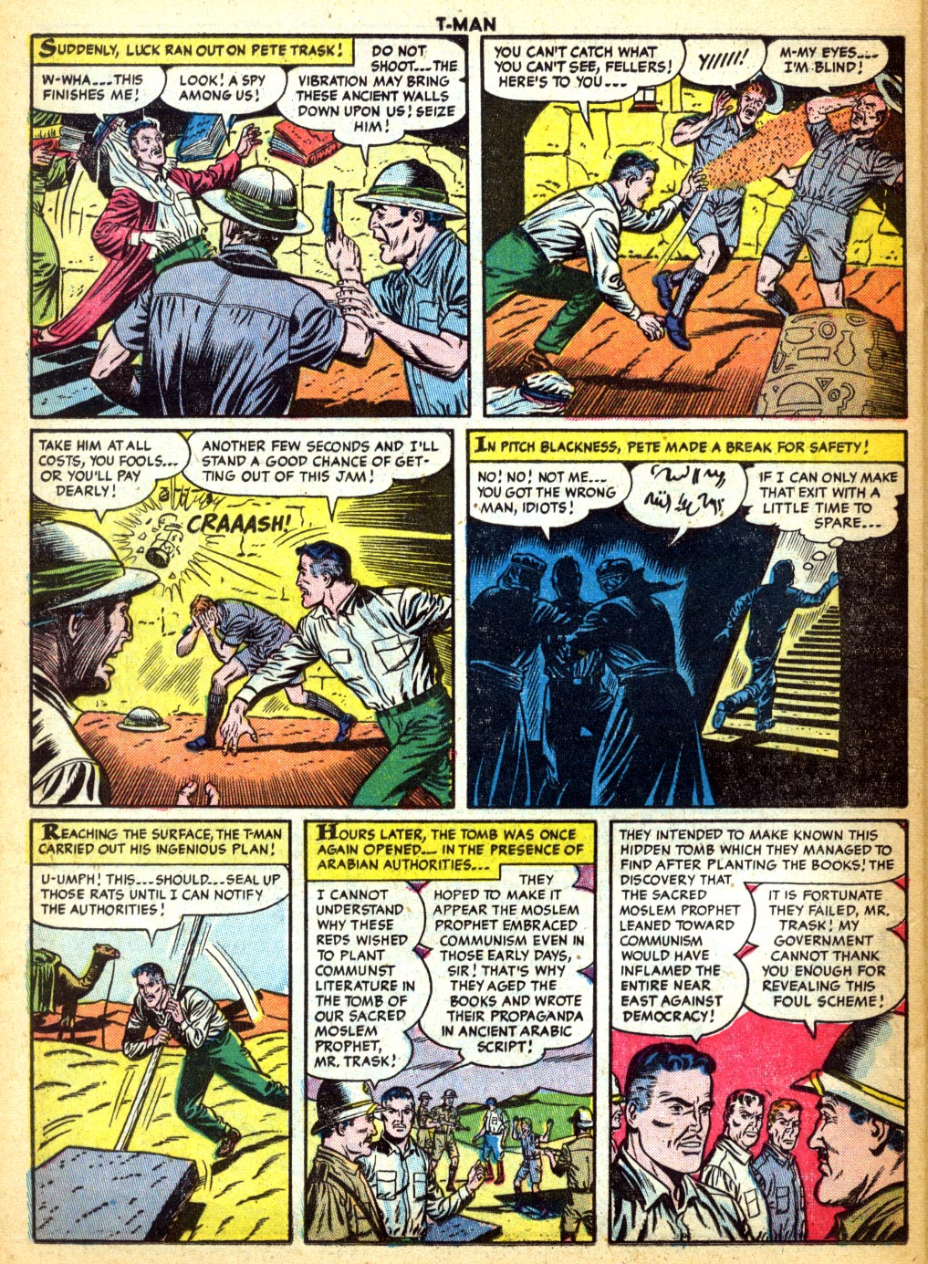 Read online T-Man: World Wide Trouble Shooter comic -  Issue #22 - 24