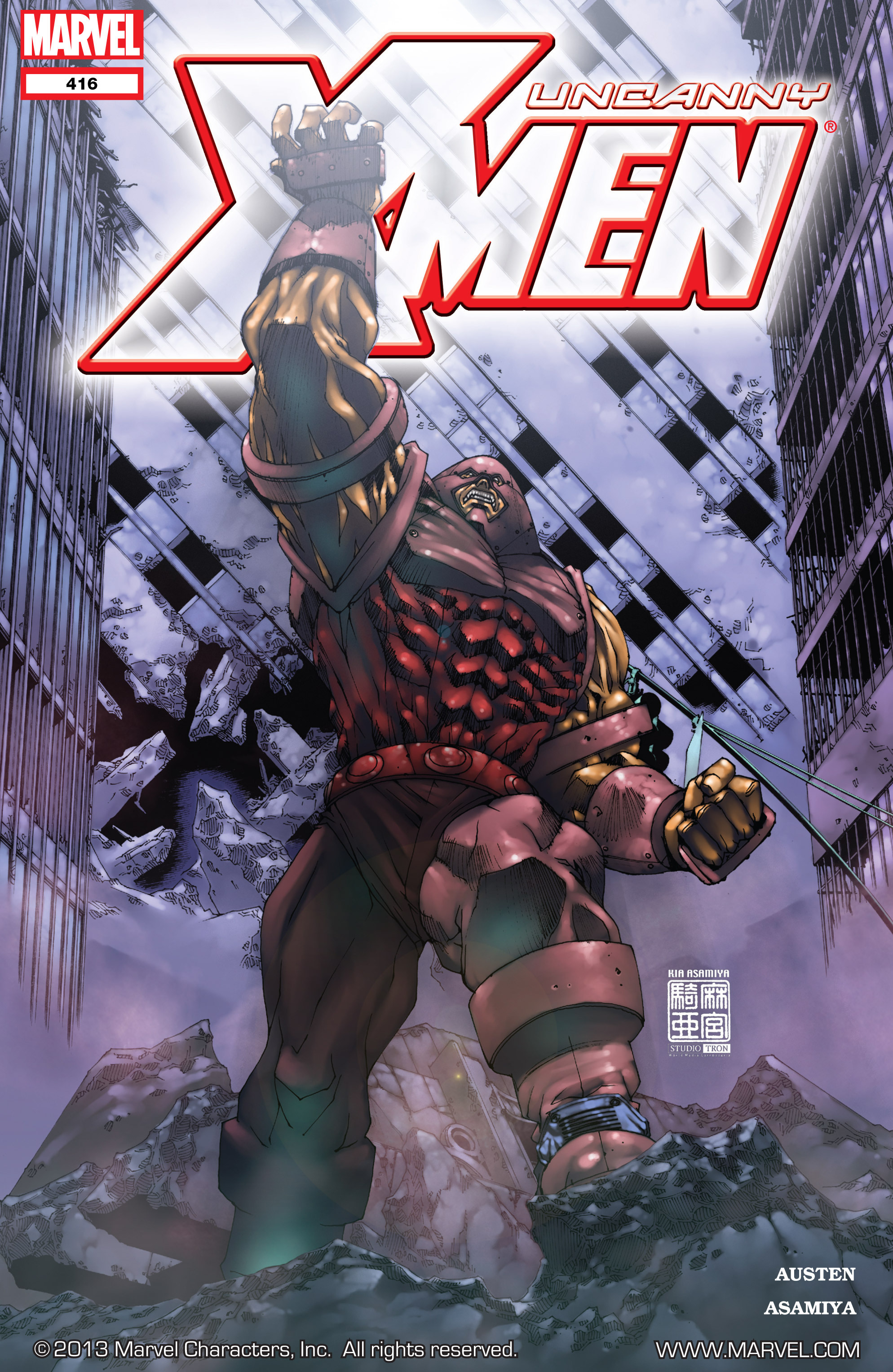 Read online Uncanny X-Men (1963) comic -  Issue #416 - 1