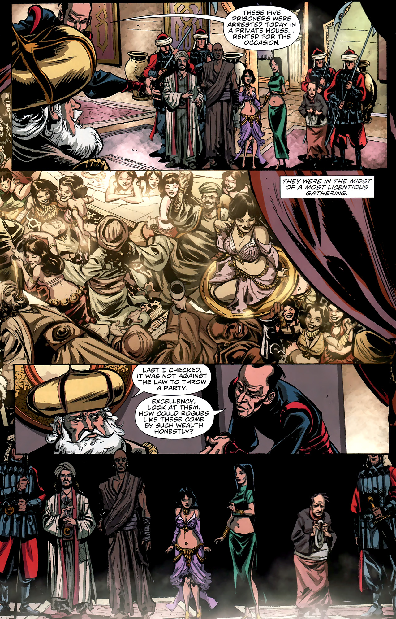 Read online Prince of Persia: Before the Sandstorm comic -  Issue #1 - 4