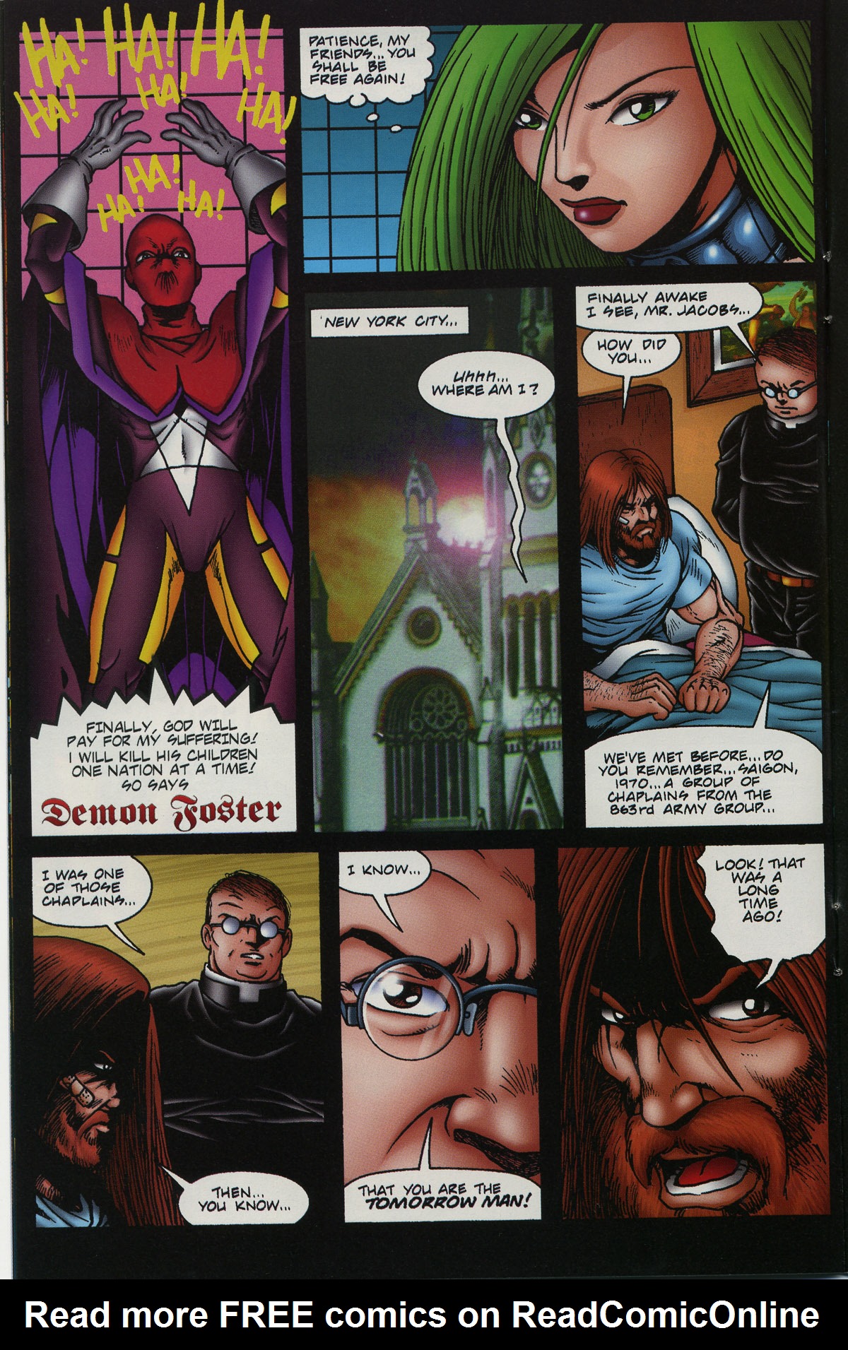 Read online Warrior Nun Areala: Rituals comic -  Issue #5 - 22