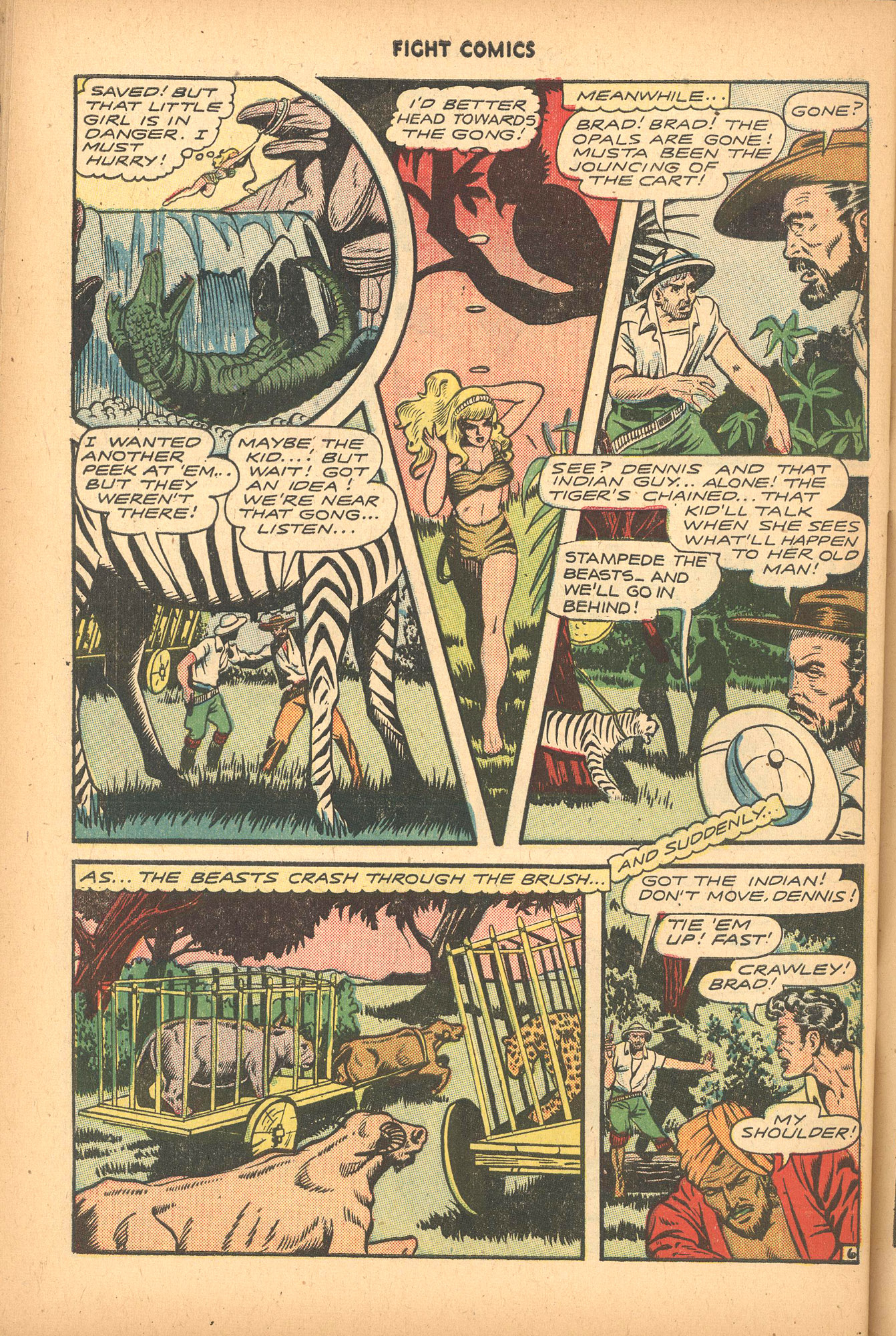 Read online Fight Comics comic -  Issue #48 - 48