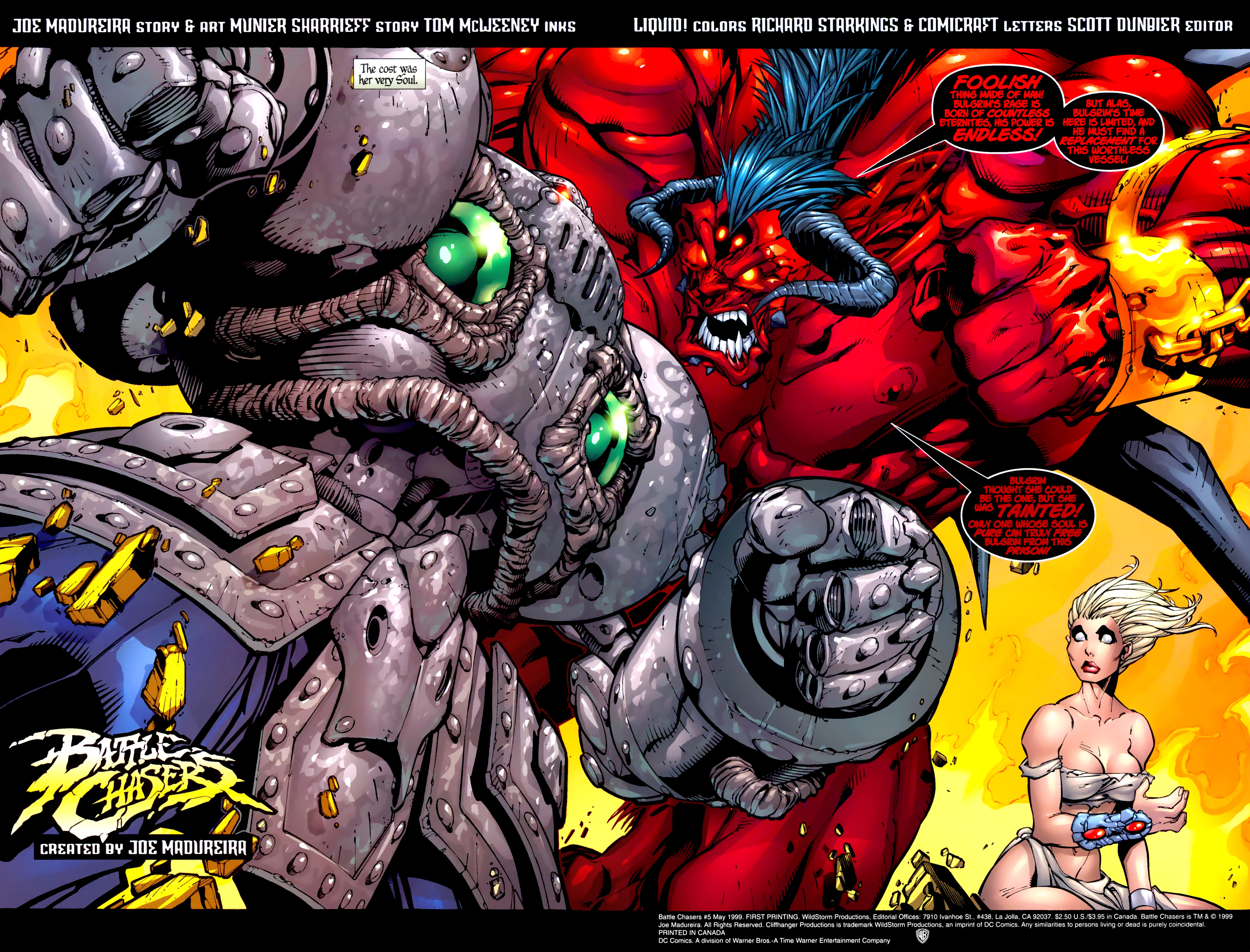 Read online Battle Chasers (1998) comic -  Issue #5 - 4