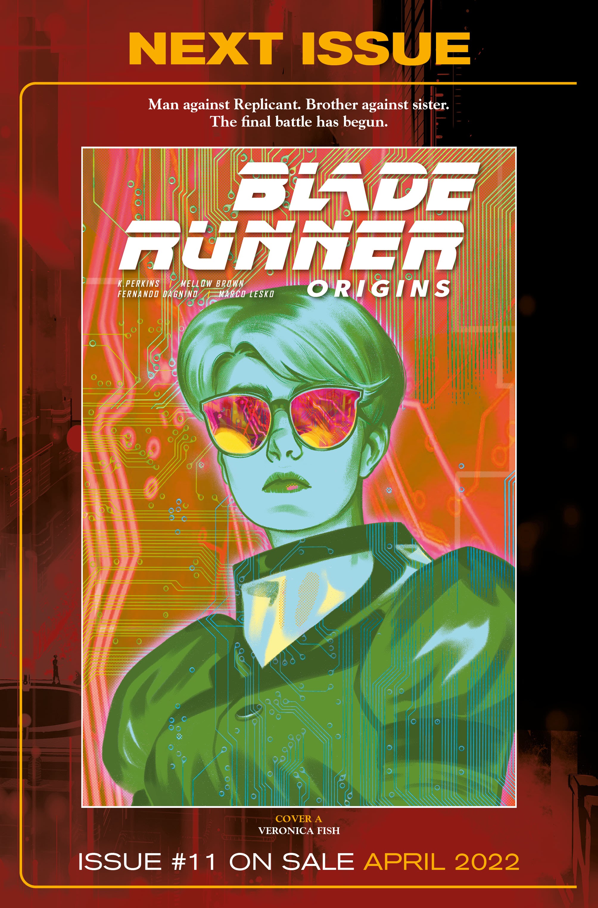 Read online Blade Runner Origins comic -  Issue #10 - 32