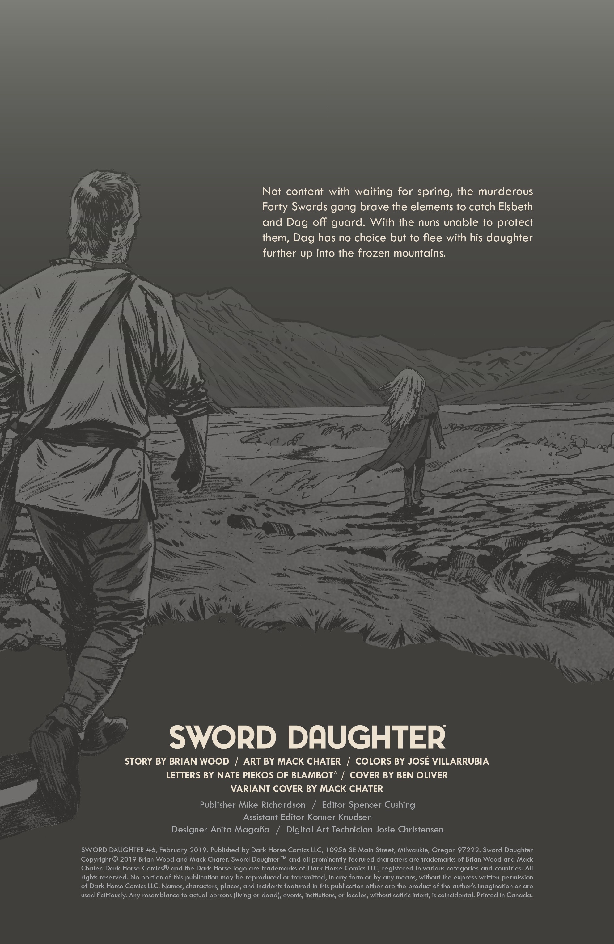 Read online Sword Daughter comic -  Issue #6 - 2