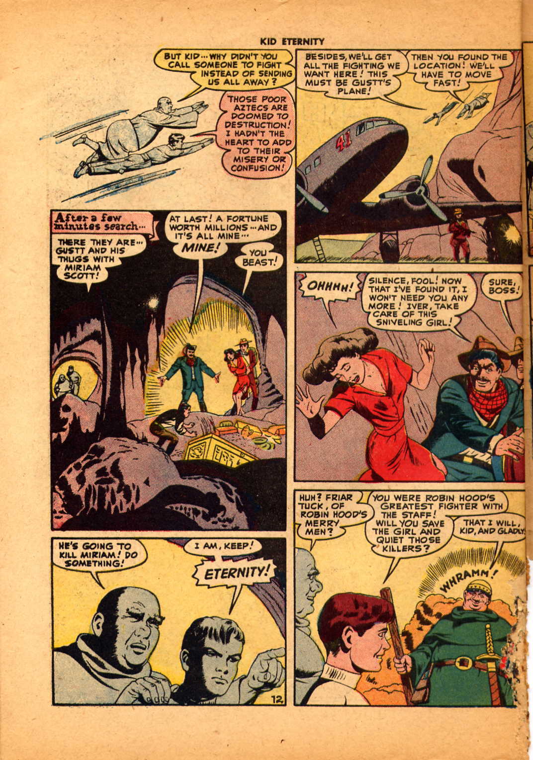 Read online Kid Eternity (1946) comic -  Issue #6 - 48