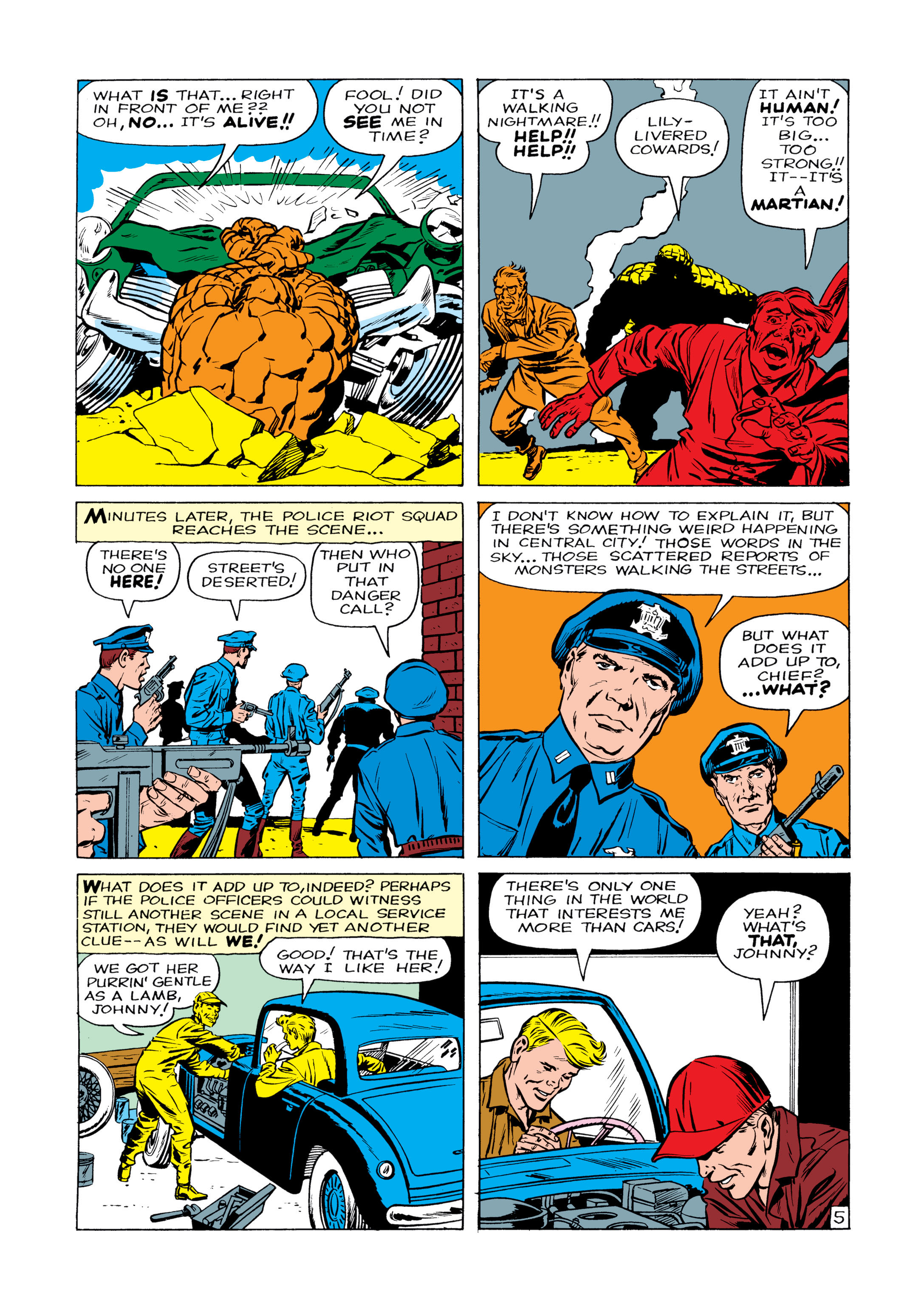 Read online Fantastic Four (1961) comic -  Issue #1 - 6