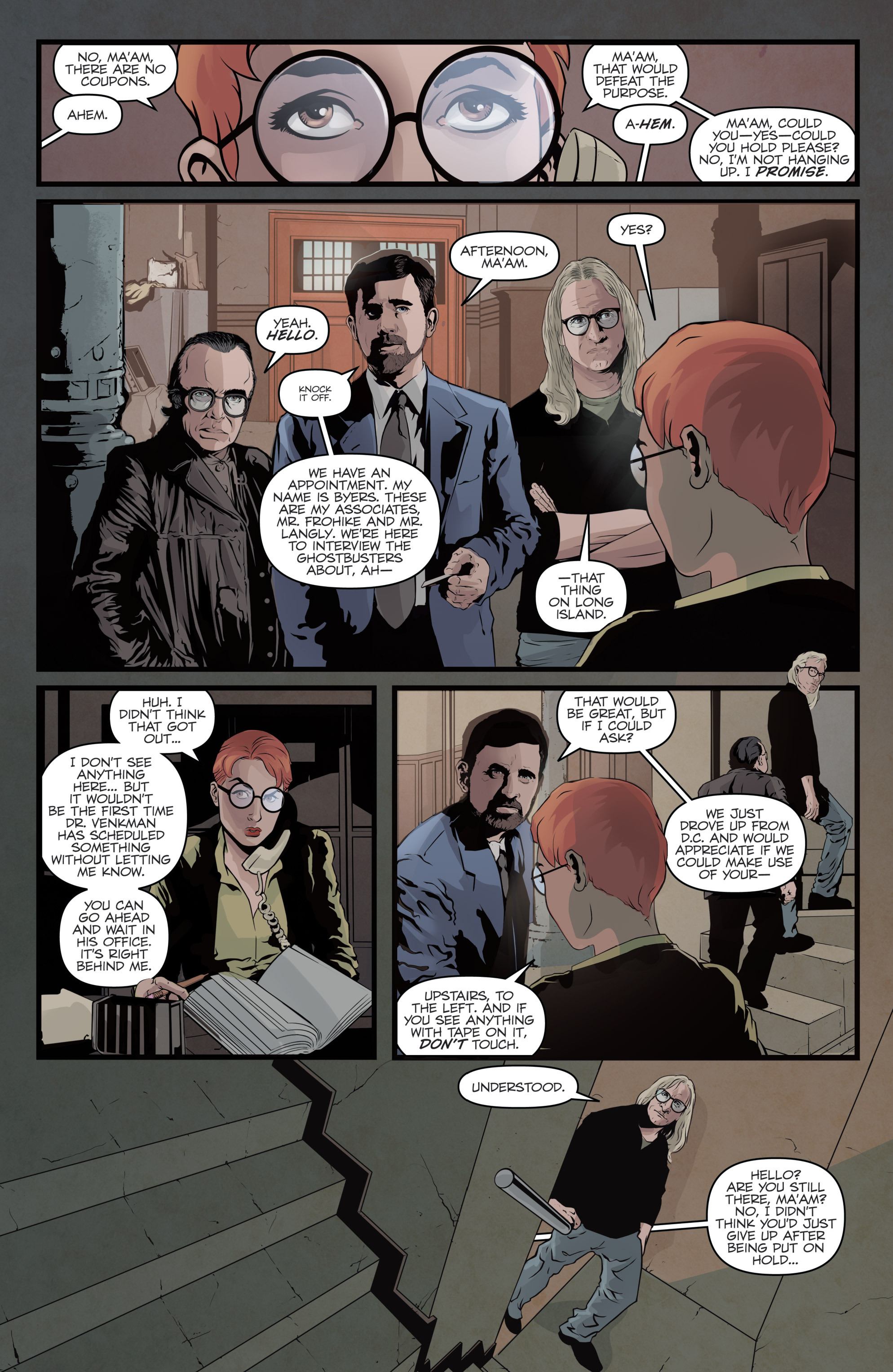 Read online The X-Files/Ghostbusters: Conspiracy comic -  Issue # Full - 7