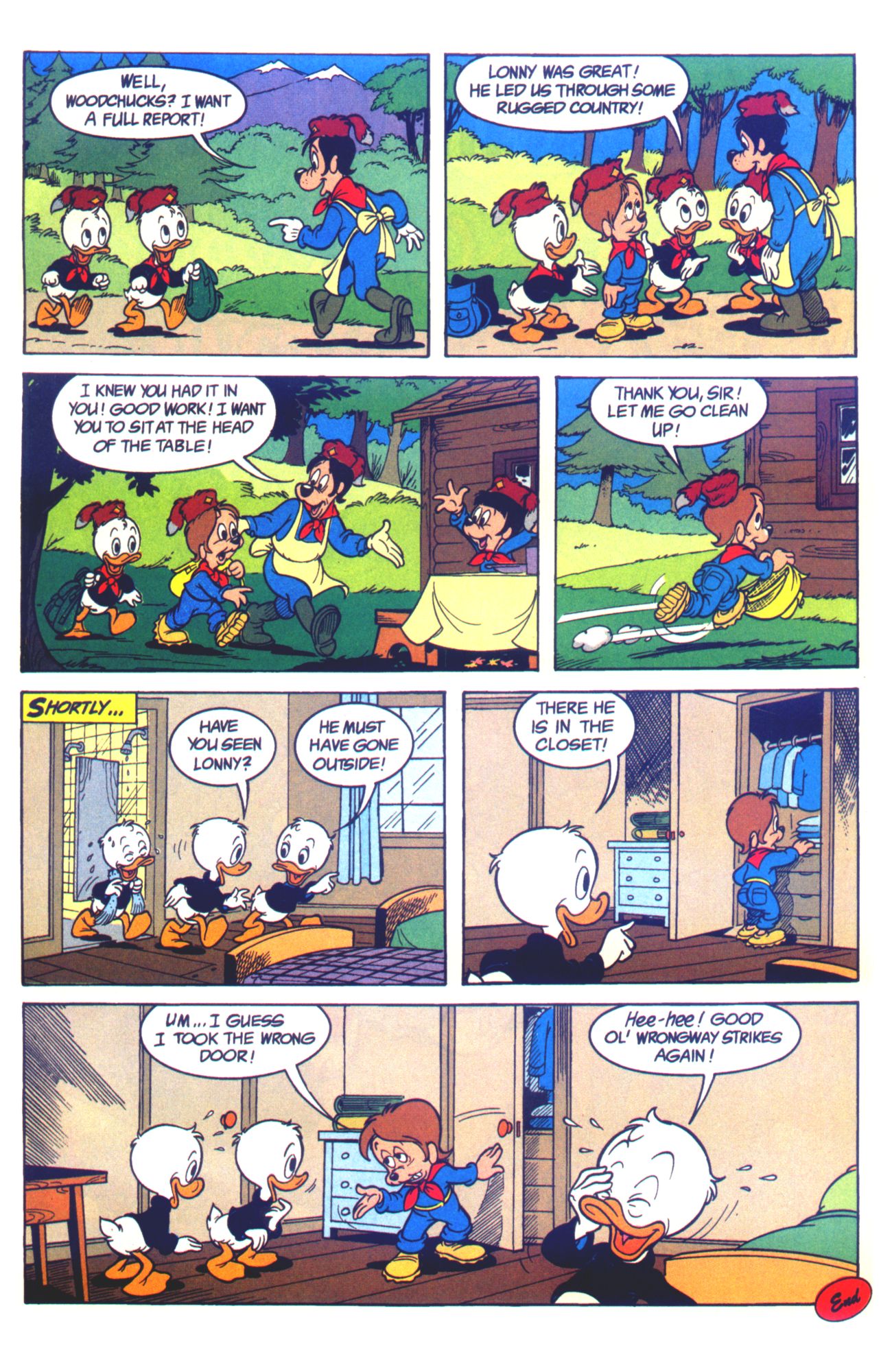 Read online Walt Disney's Junior Woodchucks Limited Series comic -  Issue #2 - 33