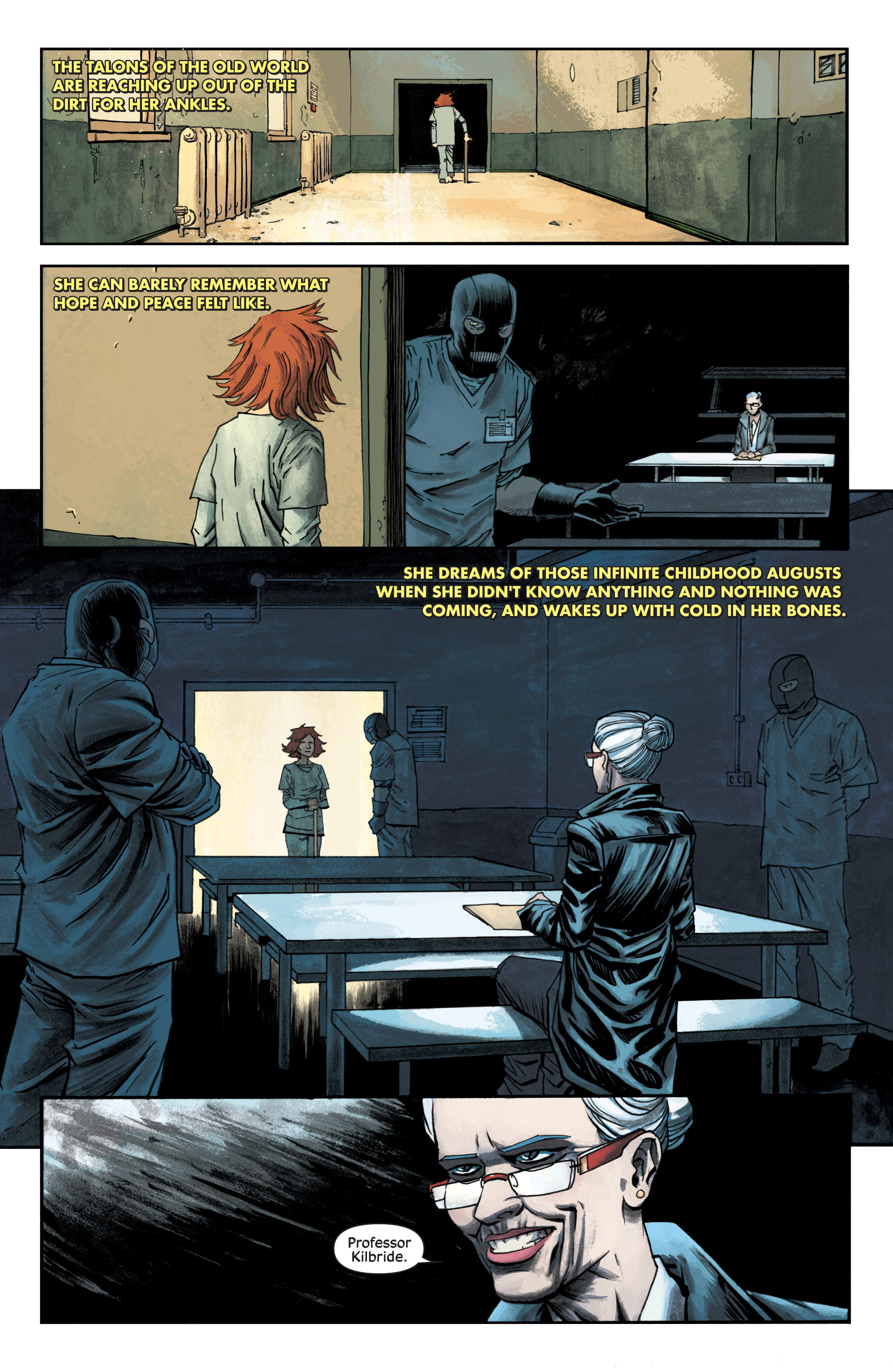 Read online Injection comic -  Issue #1 - 4