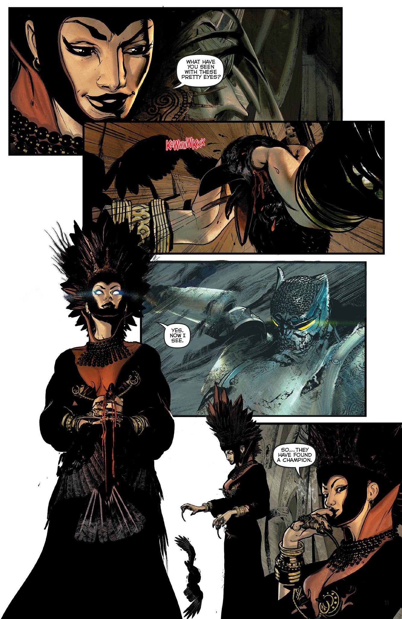 Read online Medieval Spawn and Witchblade comic -  Issue #1 - 13