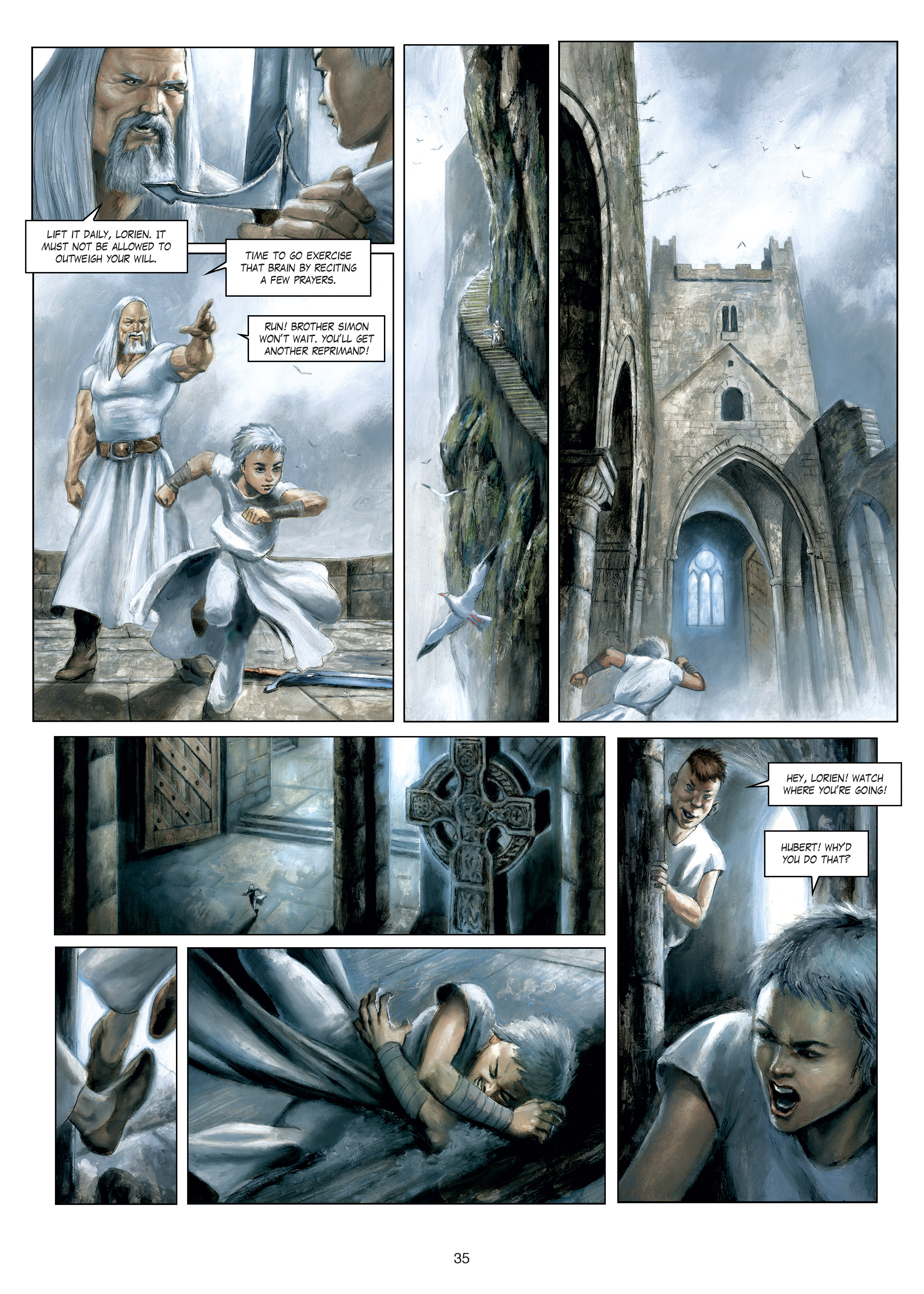 Read online The Cathedral of the Chasms comic -  Issue #1 - 34