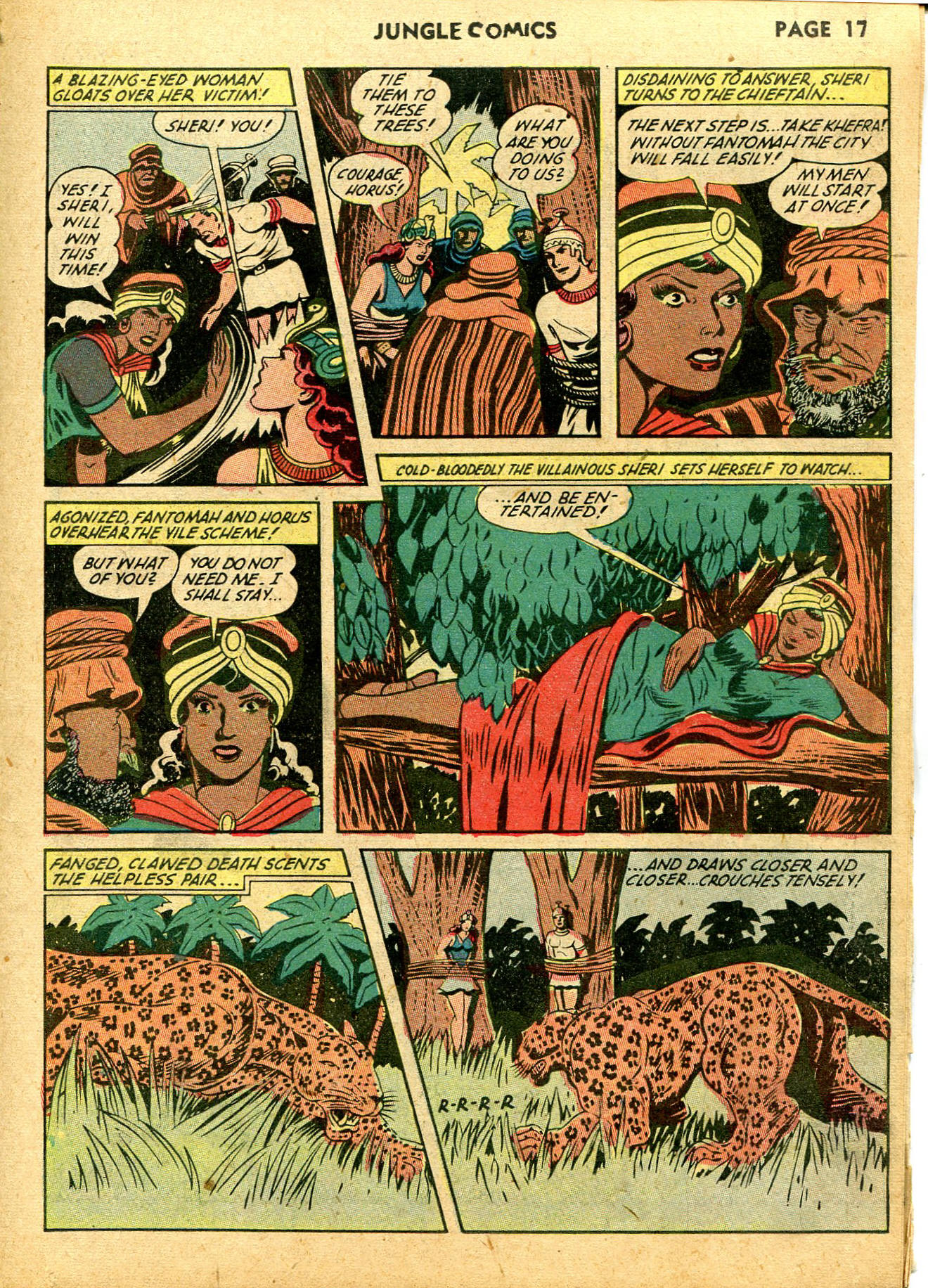 Read online Jungle Comics comic -  Issue #39 - 19
