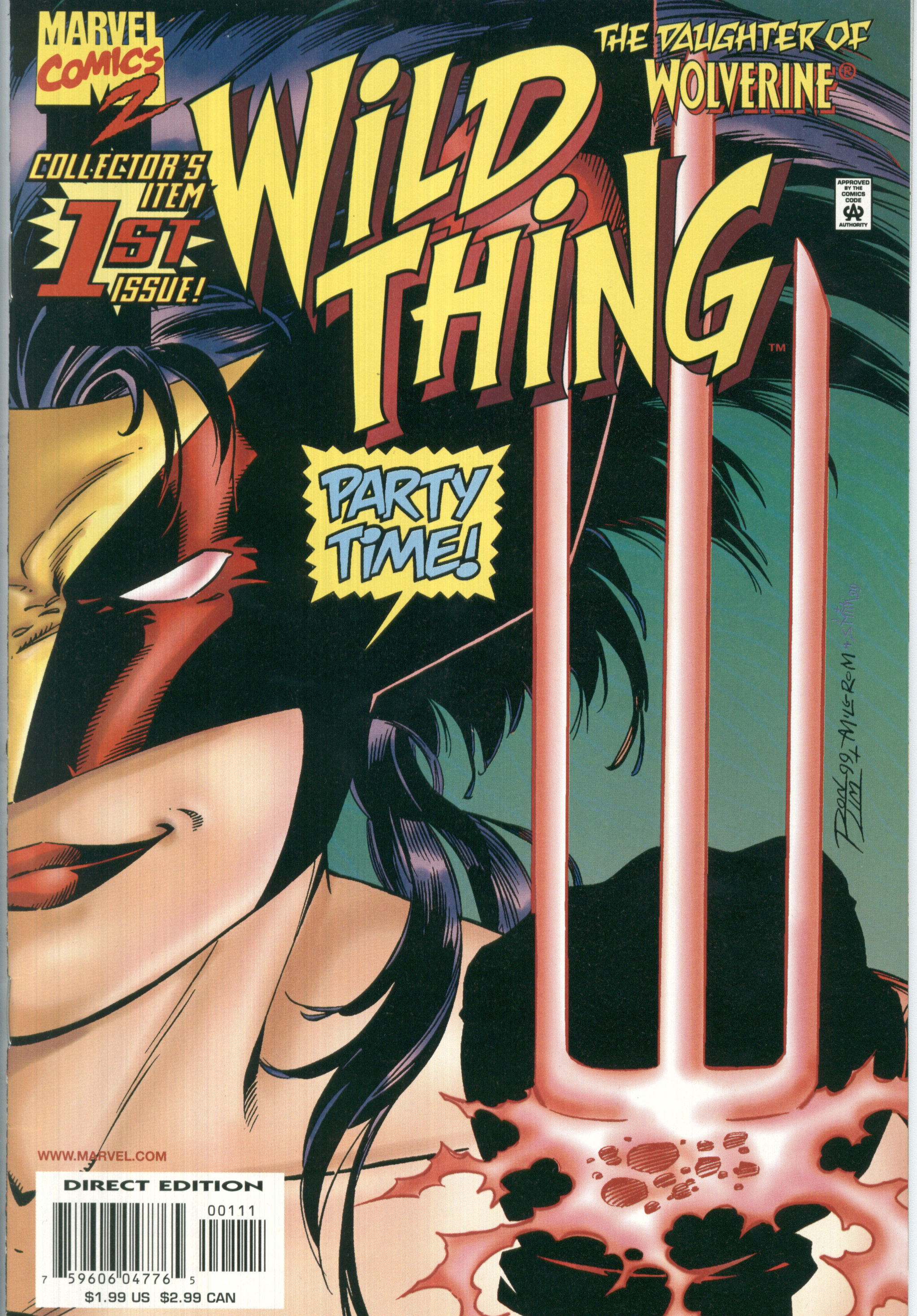 Read online Wild Thing (1999) comic -  Issue #1 - 1