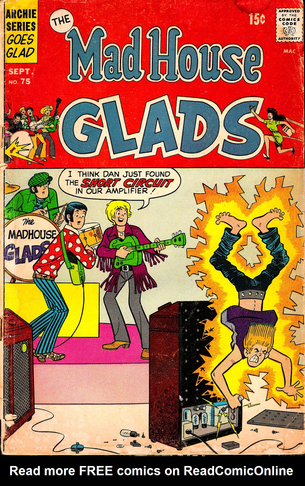 Read online The Mad House Glads comic -  Issue #75 - 1