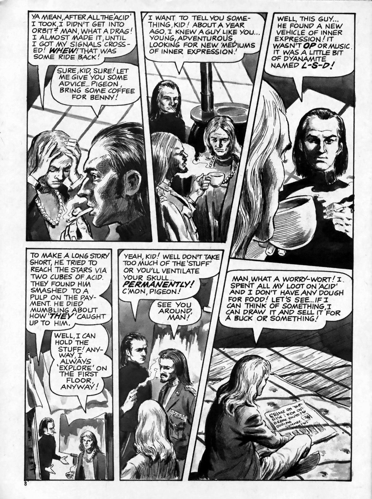 Read online Creepy (1964) comic -  Issue #23 - 8