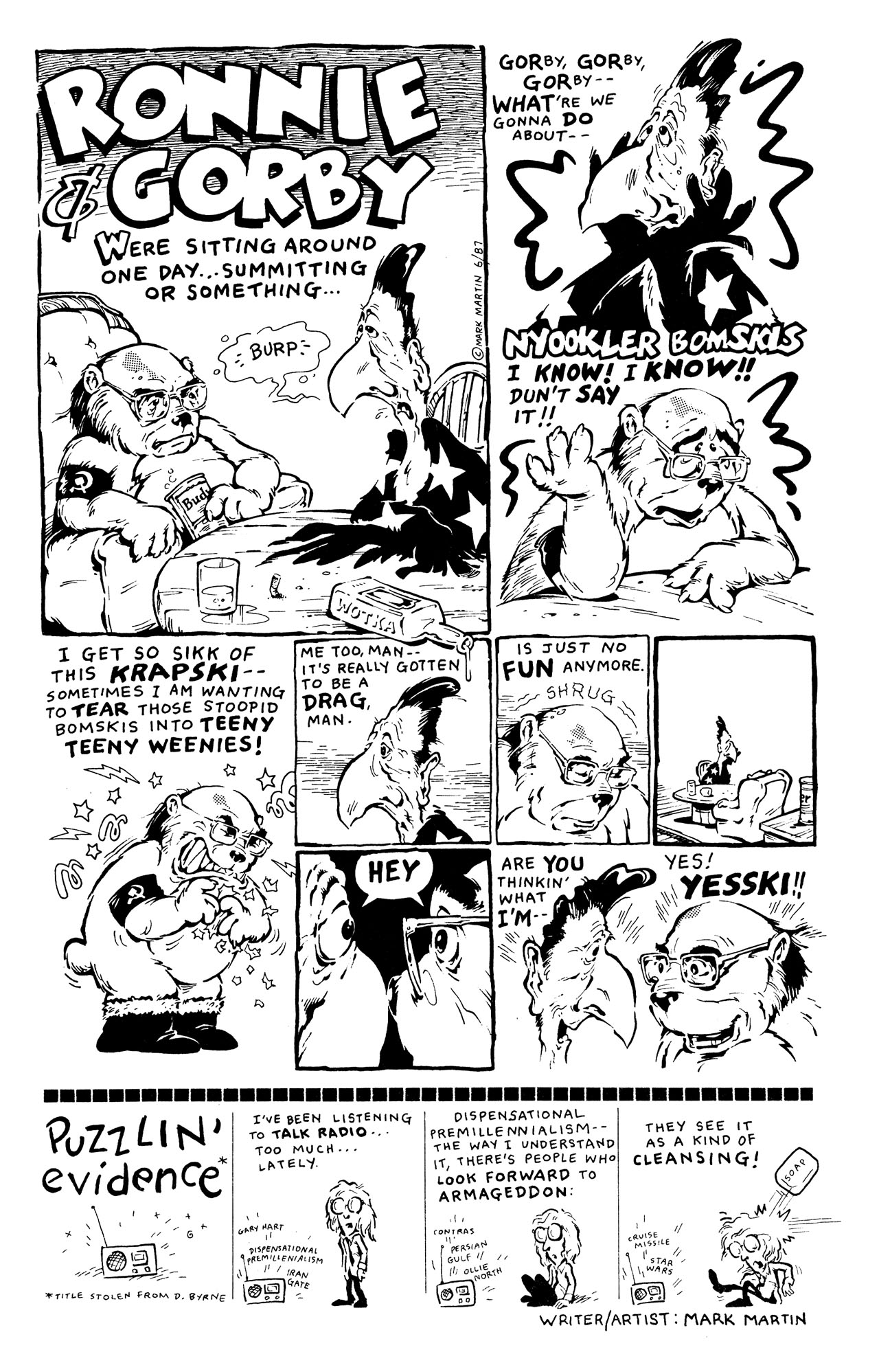 Read online Adolescent Radioactive Black Belt Hamsters comic -  Issue #8 - 26