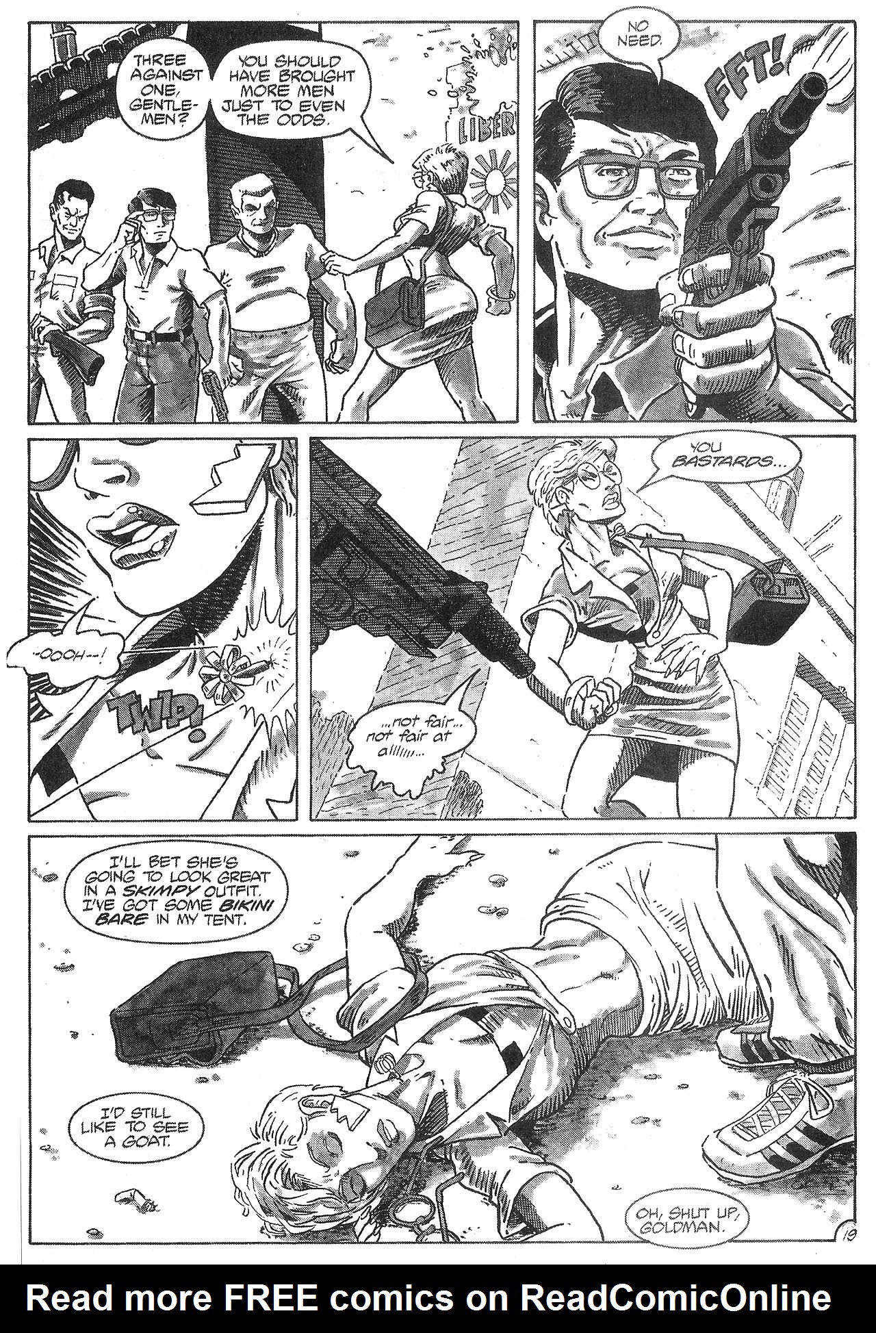 Read online Dinosaurs For Hire (1988) comic -  Issue #7 - 20