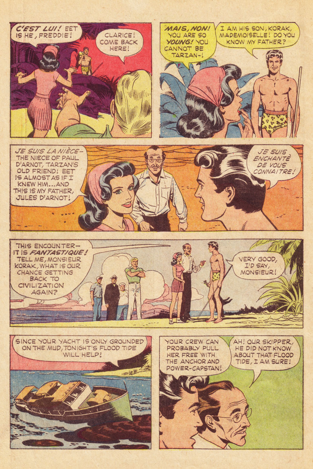 Read online Korak, Son of Tarzan (1964) comic -  Issue #2 - 8