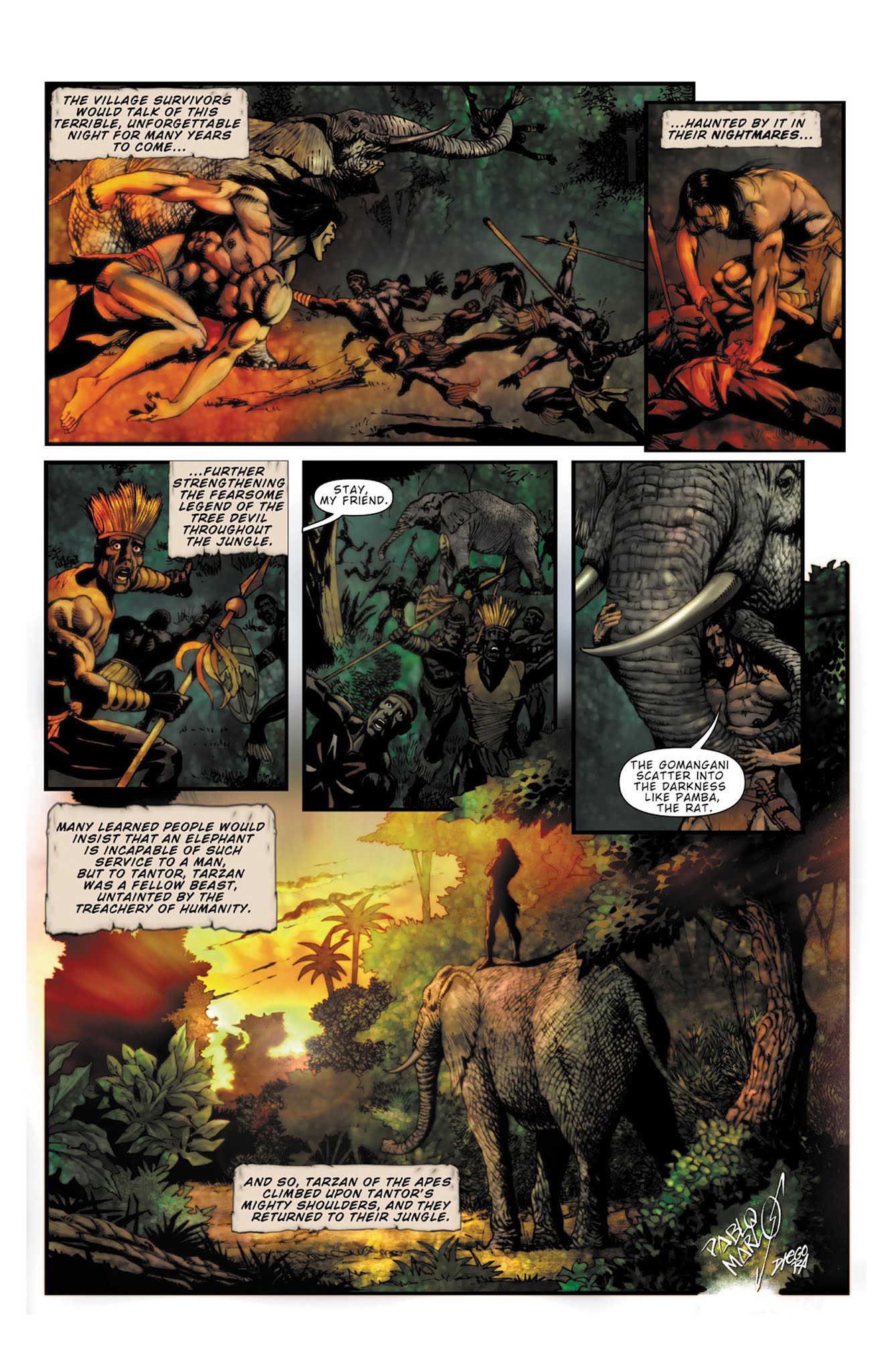 Read online Edgar Rice Burroughs' Jungle Tales of Tarzan comic -  Issue # TPB (Part 1) - 29